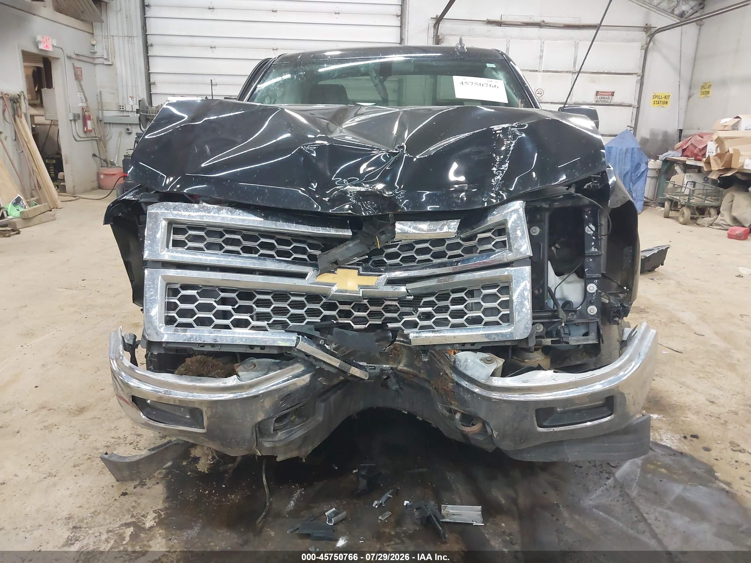 2015 Chevrolet Silverado 1500 1lt Black vin: 1GCVKREC9FZ427995