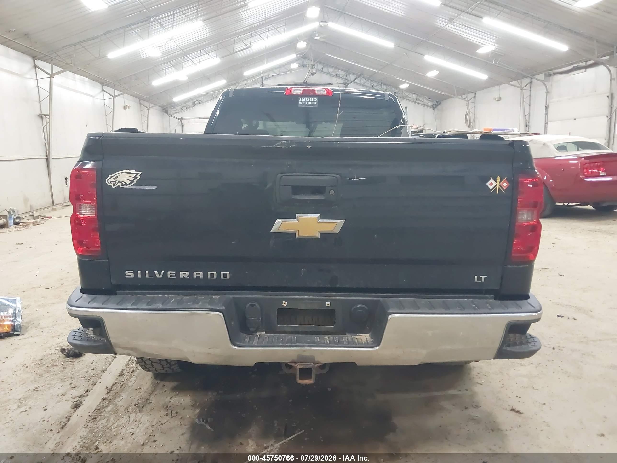 2015 Chevrolet Silverado 1500 1lt Black vin: 1GCVKREC9FZ427995