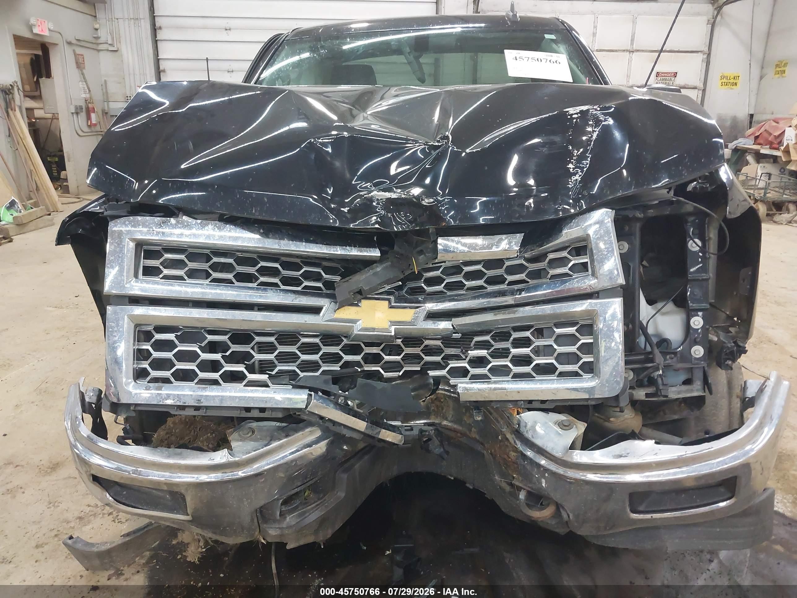 2015 Chevrolet Silverado 1500 1lt Black vin: 1GCVKREC9FZ427995