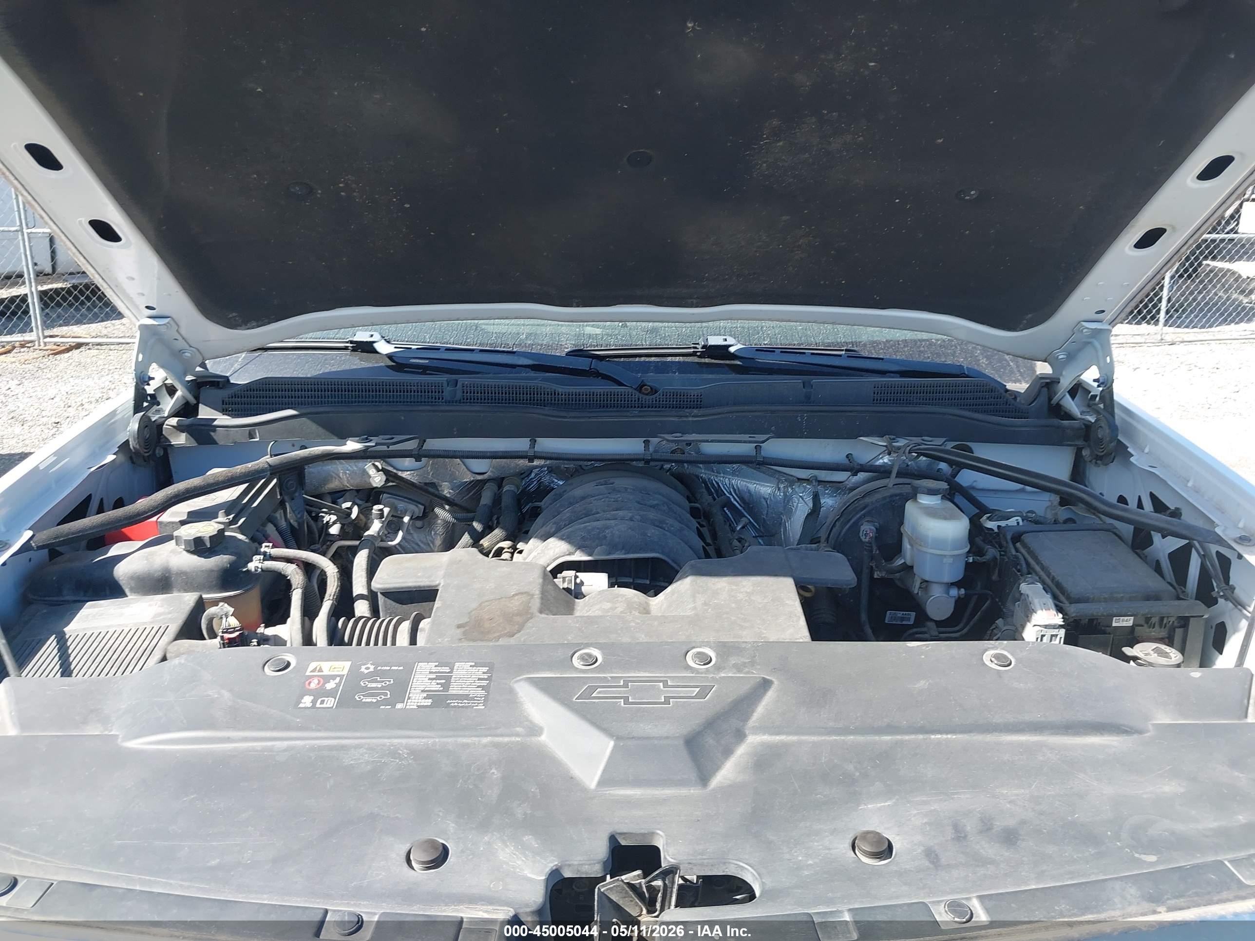 2015 Chevrolet Silverado 1500 1lt Белый vin: 1GCVKREC9FZ444988