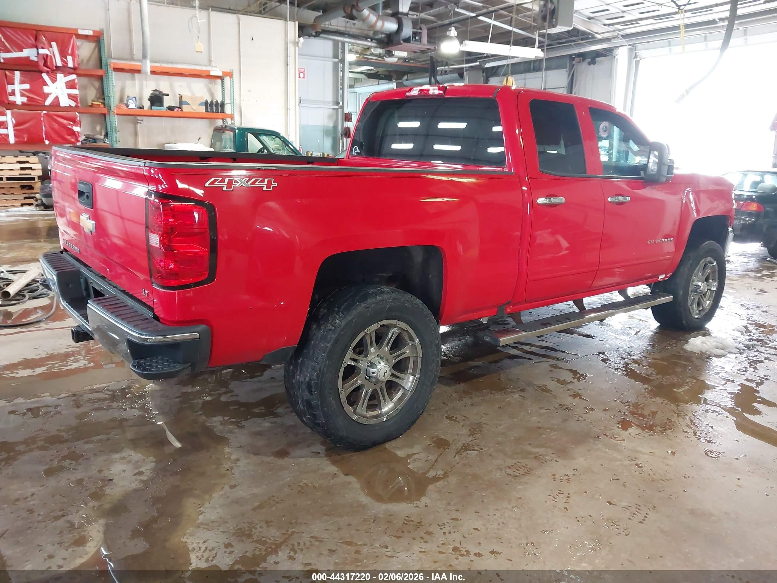 2016 Chevrolet Silverado 1500 1lt Red vin: 1GCVKREC9GZ234554