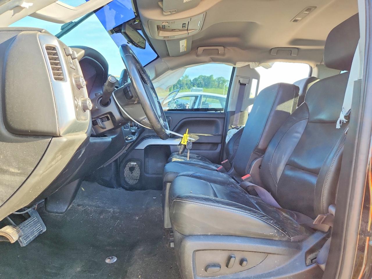 2016 Chevrolet Silverado K1500 Lt Black vin: 1GCVKREC9GZ406906