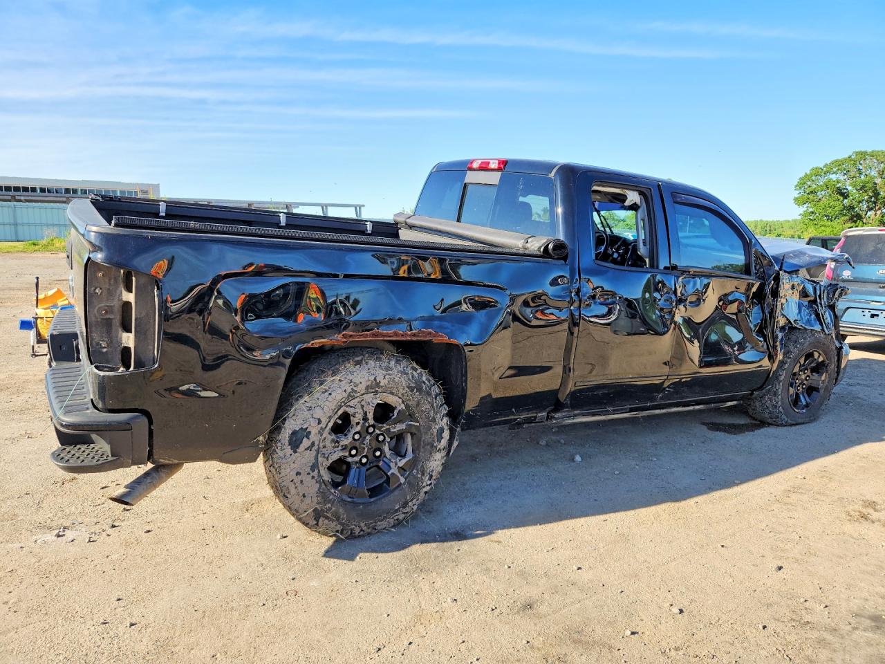 2016 Chevrolet Silverado K1500 Lt Black vin: 1GCVKREC9GZ406906