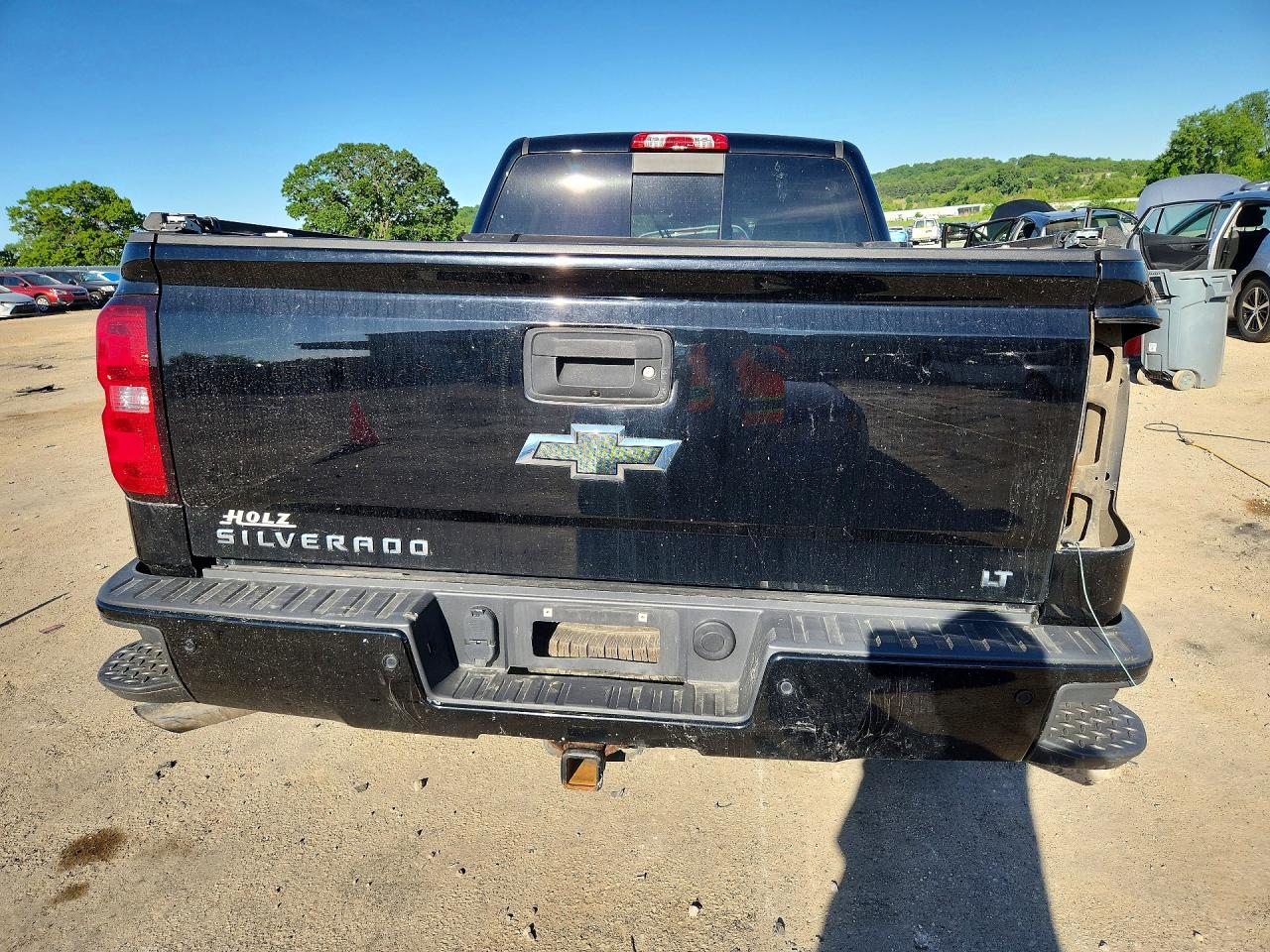 2016 Chevrolet Silverado K1500 Lt Black vin: 1GCVKREC9GZ406906