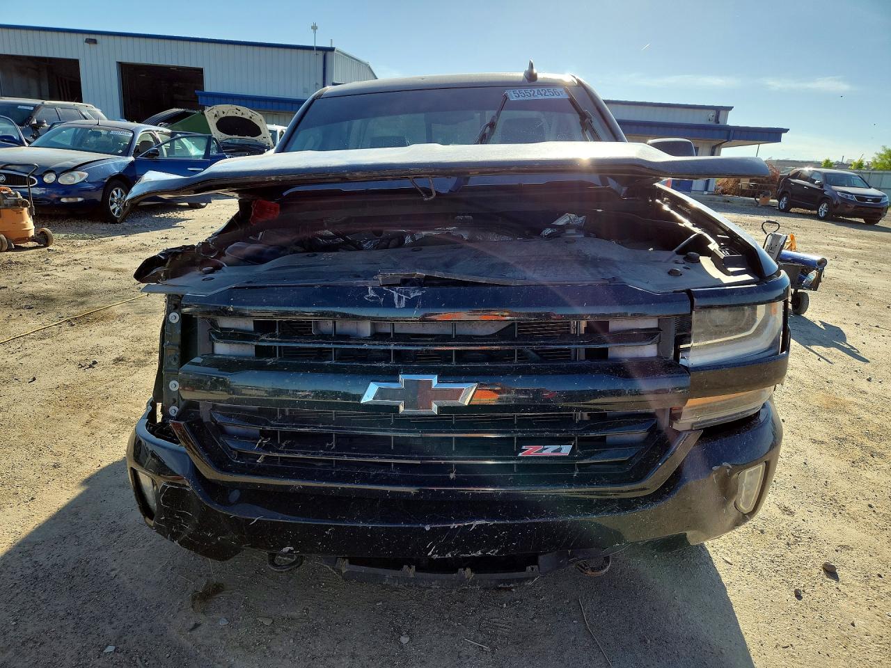 2016 Chevrolet Silverado K1500 Lt Black vin: 1GCVKREC9GZ406906
