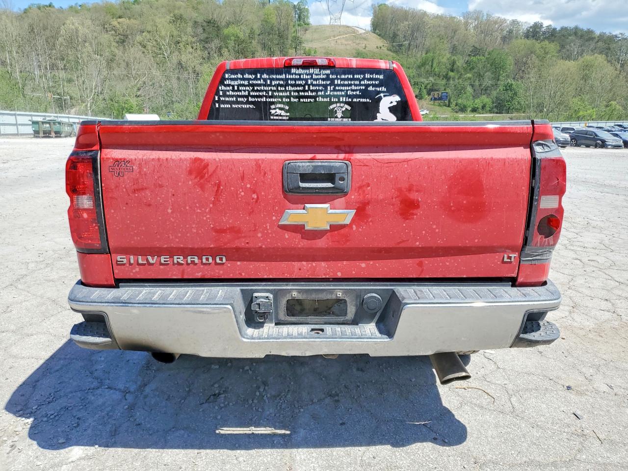2018 Chevrolet Silverado K1500 Lt Red vin: 1GCVKREC9JZ313536