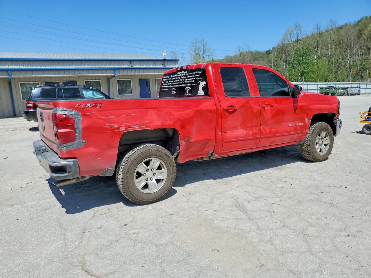 2018 Chevrolet Silverado K1500 Lt Red vin: 1GCVKREC9JZ313536