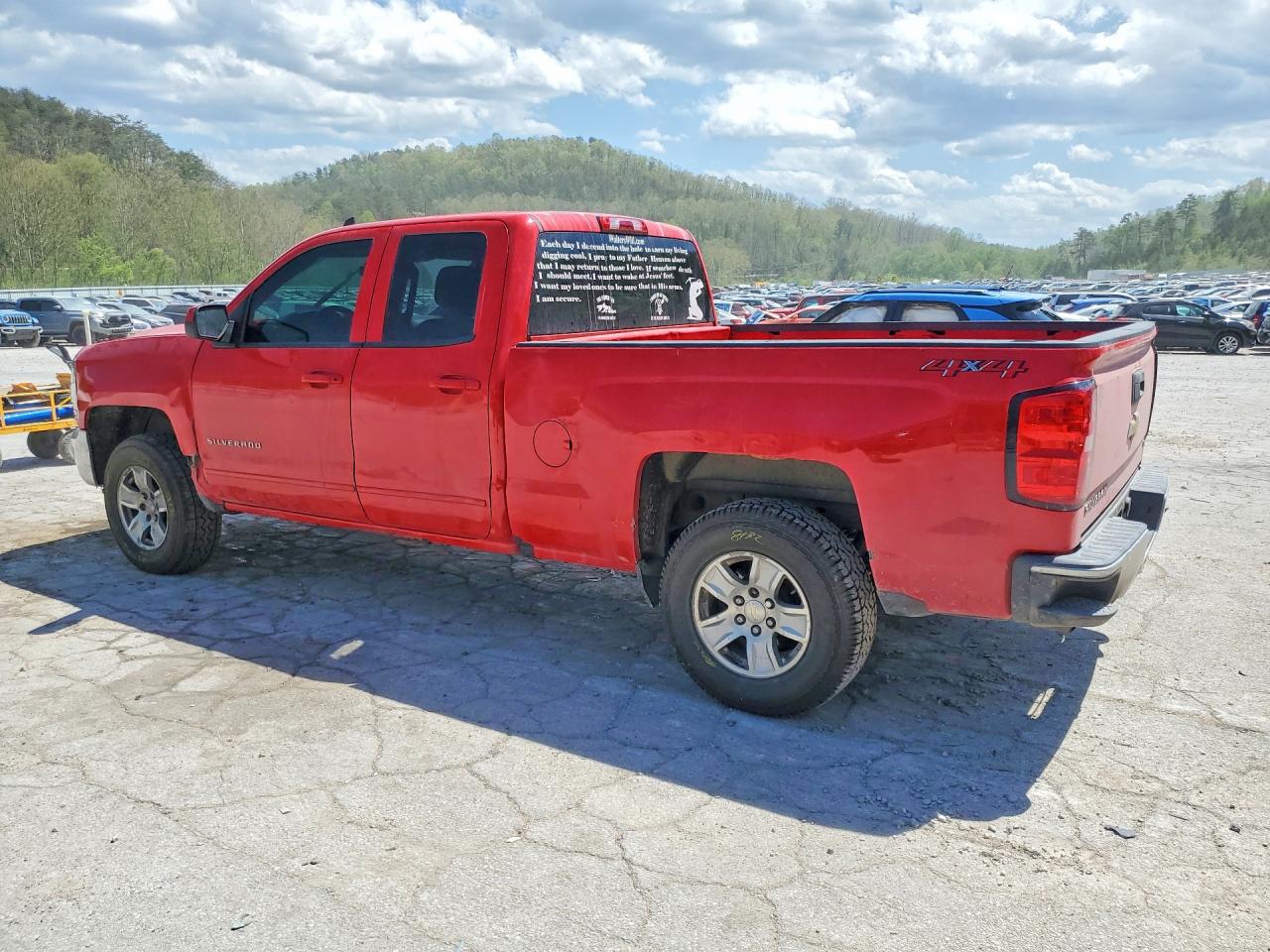2018 Chevrolet Silverado K1500 Lt Red vin: 1GCVKREC9JZ313536