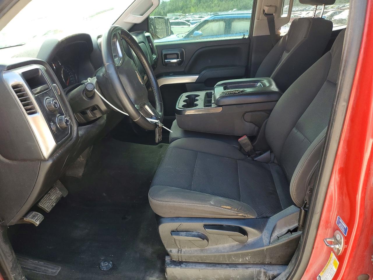 2018 Chevrolet Silverado K1500 Lt Red vin: 1GCVKREC9JZ313536