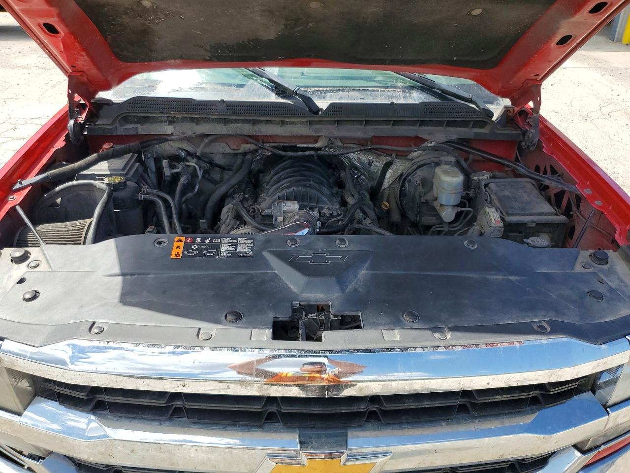 2018 Chevrolet Silverado K1500 Lt Red vin: 1GCVKREC9JZ313536