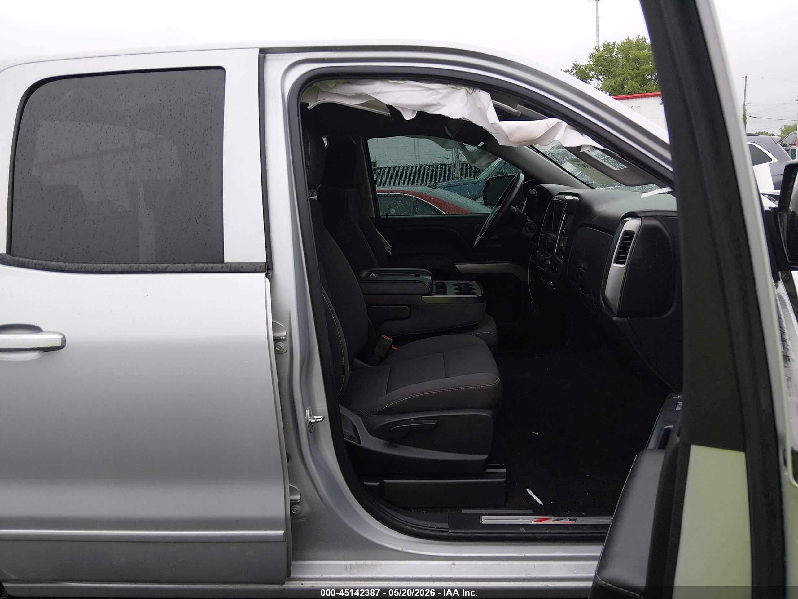 2018 Chevrolet Silverado 1500 2lt Silver vin: 1GCVKREC9JZ361604