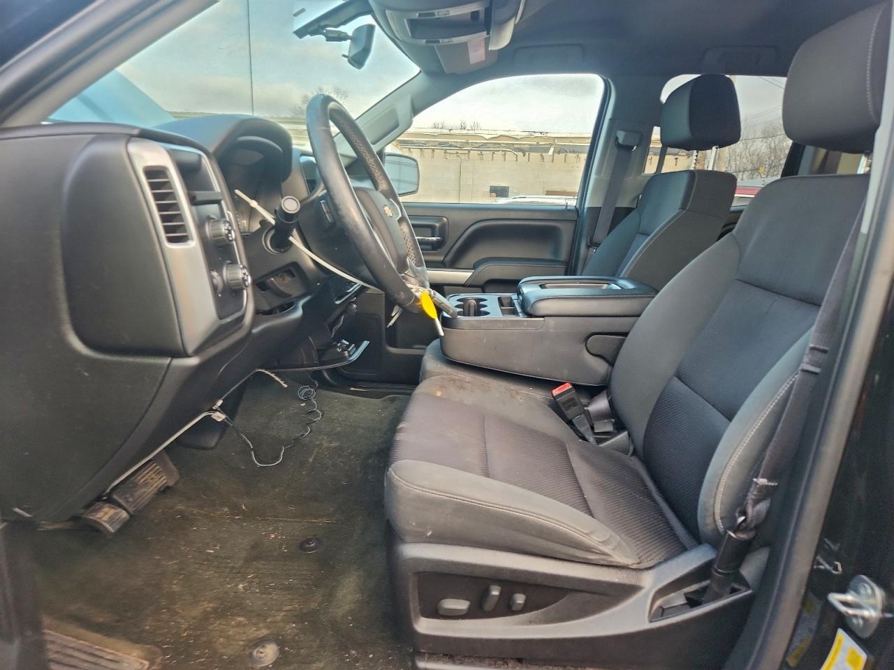 2014 Chevrolet Silverado K1500 Lt Black vin: 1GCVKRECXEZ106398