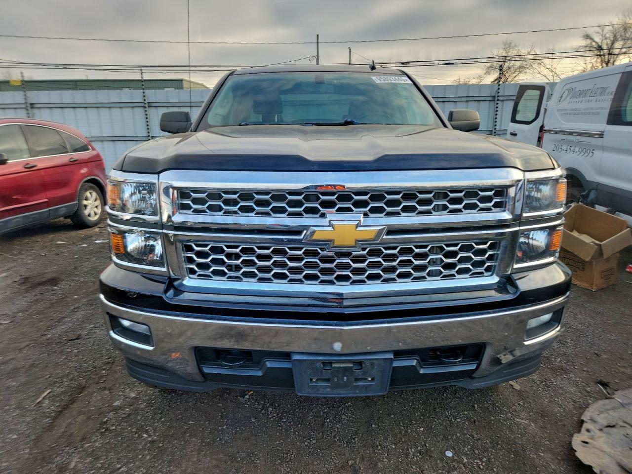 2014 Chevrolet Silverado K1500 Lt Black vin: 1GCVKRECXEZ106398