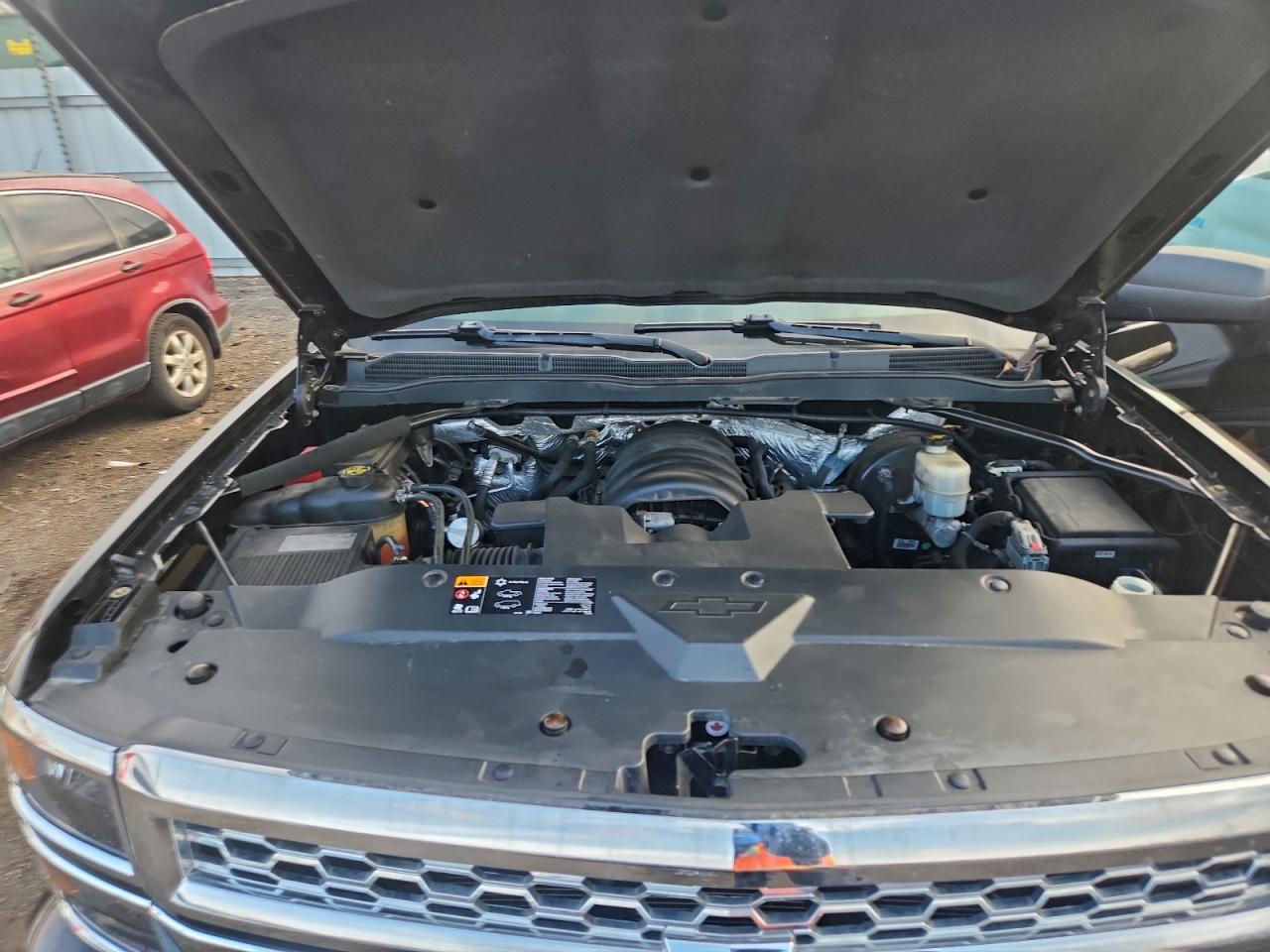 2014 Chevrolet Silverado K1500 Lt Black vin: 1GCVKRECXEZ106398