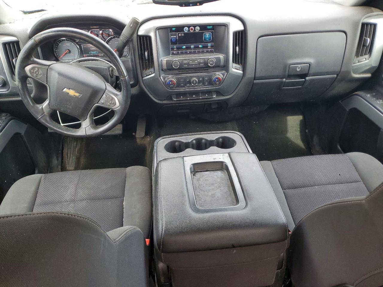 2014 Chevrolet Silverado K1500 Lt Silver vin: 1GCVKRECXEZ111195