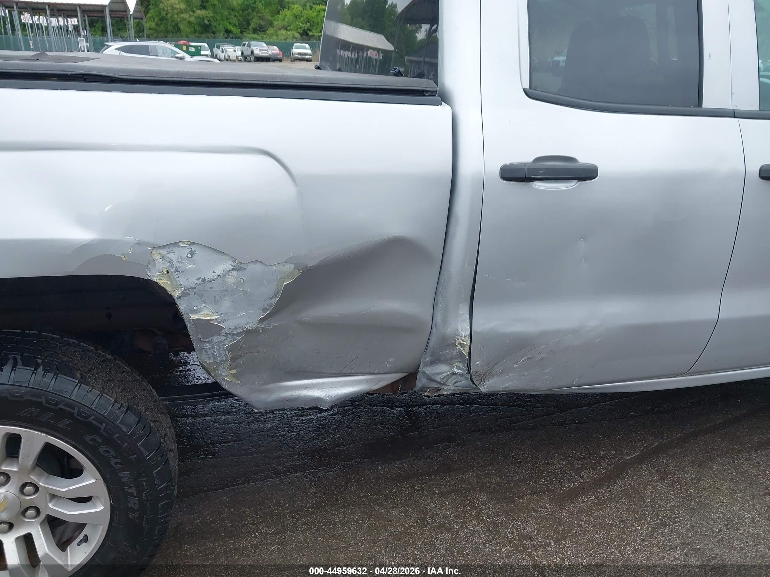2014 Chevrolet Silverado 1500 1lt Silver vin: 1GCVKRECXEZ169999
