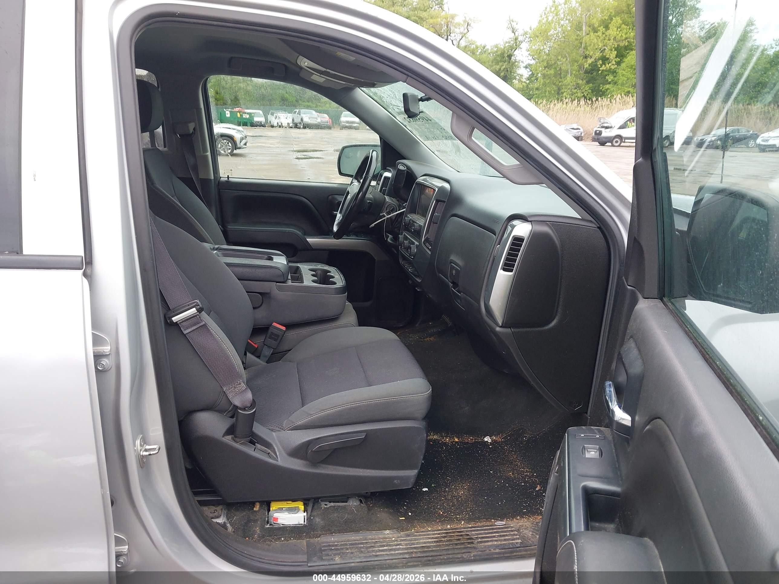 2014 Chevrolet Silverado 1500 1lt Silver vin: 1GCVKRECXEZ169999