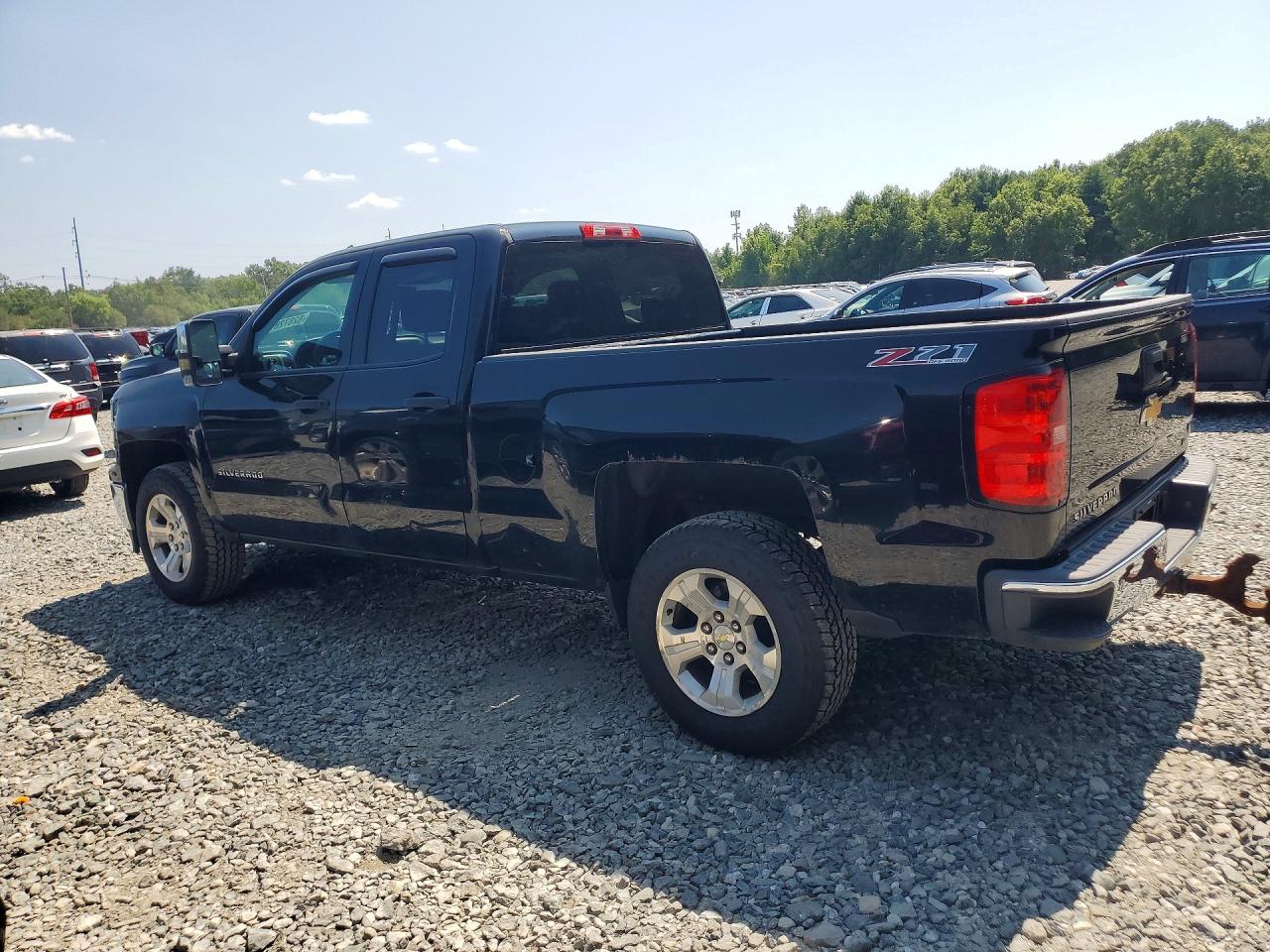 2014 Chevrolet Silverado K1500 Lt Black vin: 1GCVKRECXEZ197012