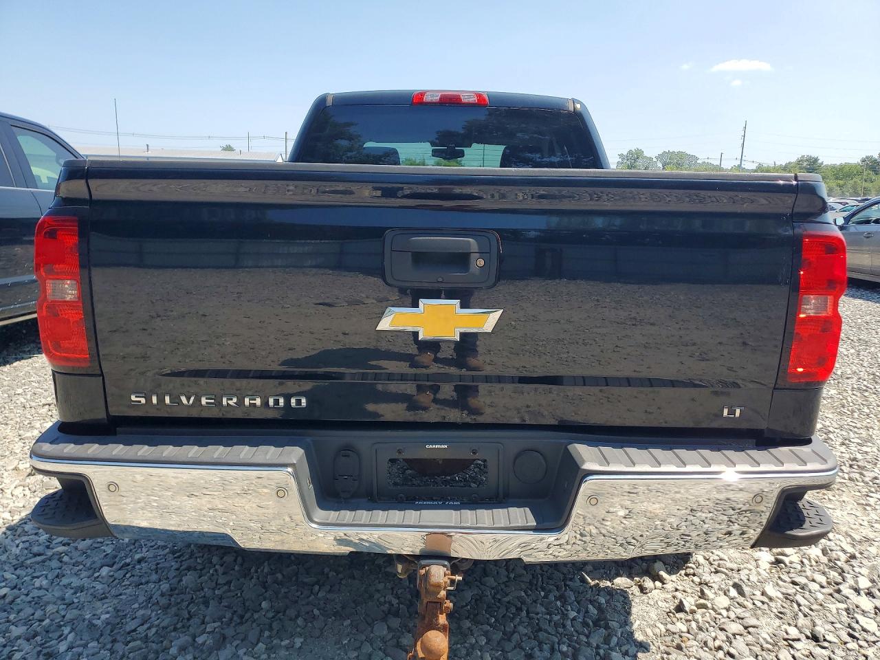 2014 Chevrolet Silverado K1500 Lt Black vin: 1GCVKRECXEZ197012
