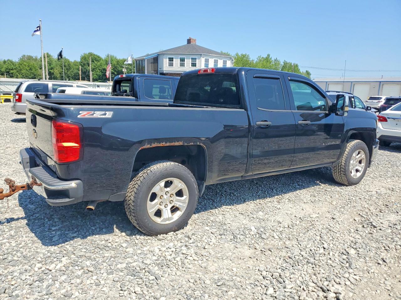 2014 Chevrolet Silverado K1500 Lt Black vin: 1GCVKRECXEZ197012