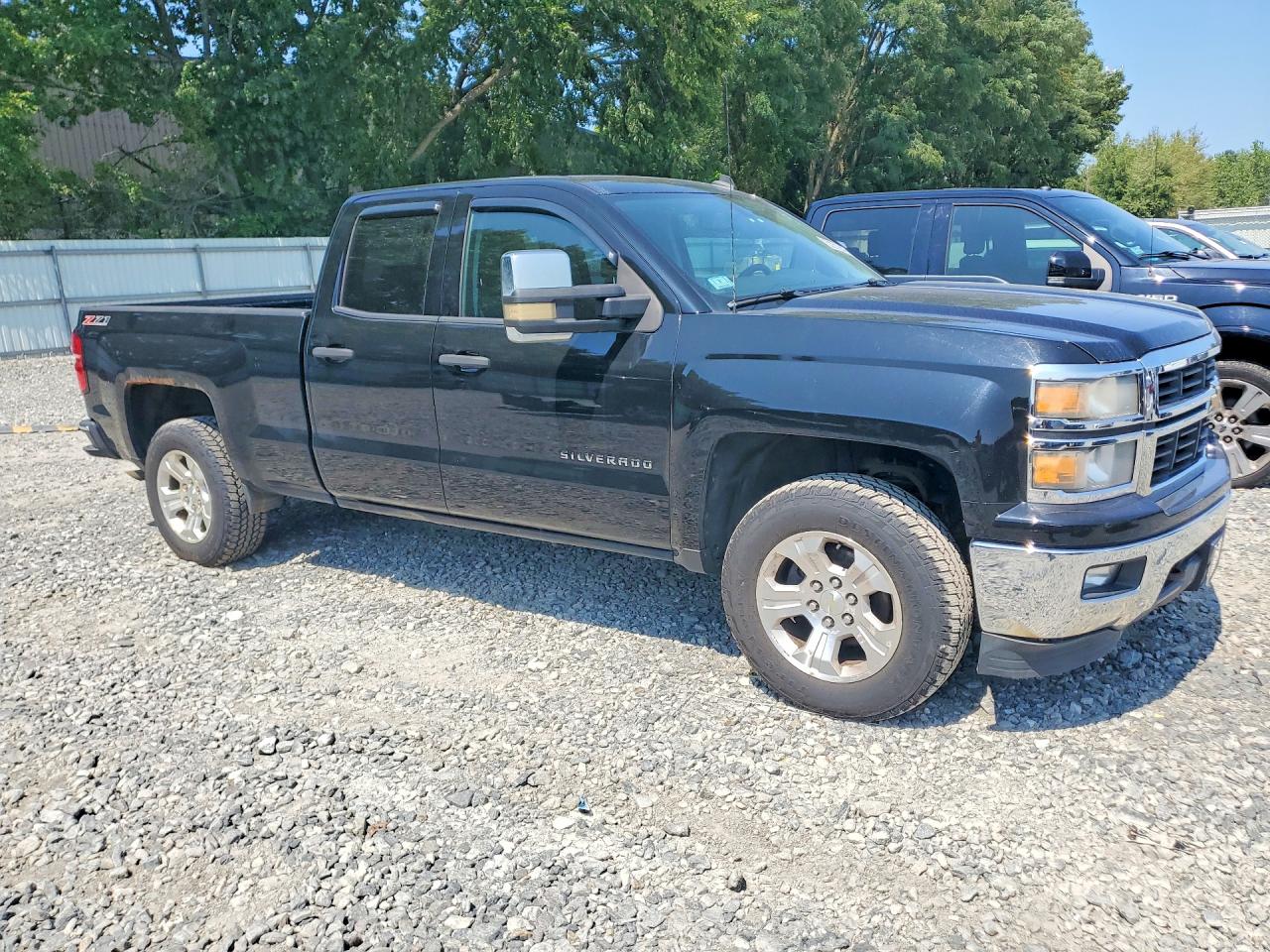 2014 Chevrolet Silverado K1500 Lt Black vin: 1GCVKRECXEZ197012