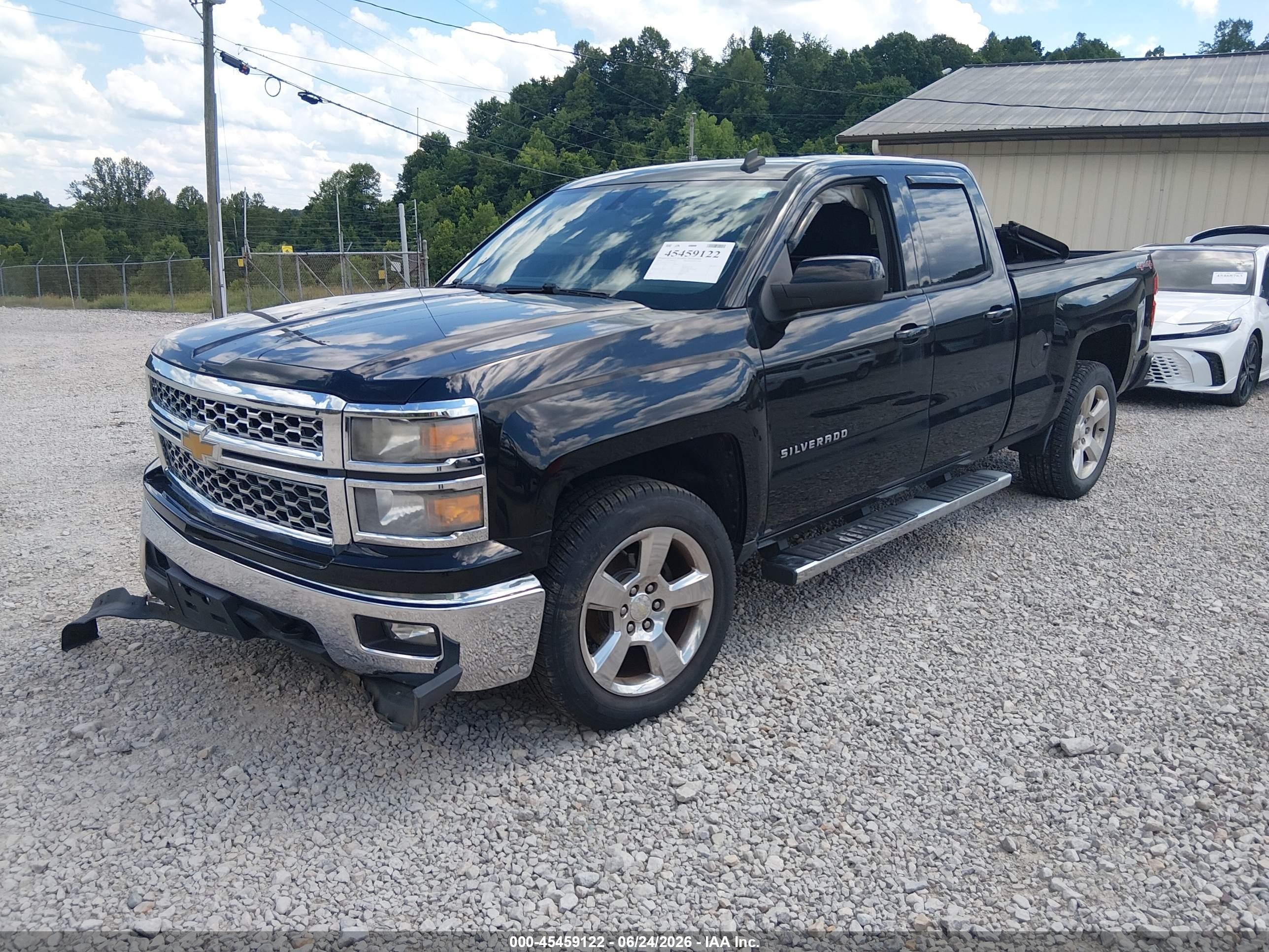 2014 Chevrolet Silverado 1500 Lt Черный vin: 1GCVKRECXEZ314703