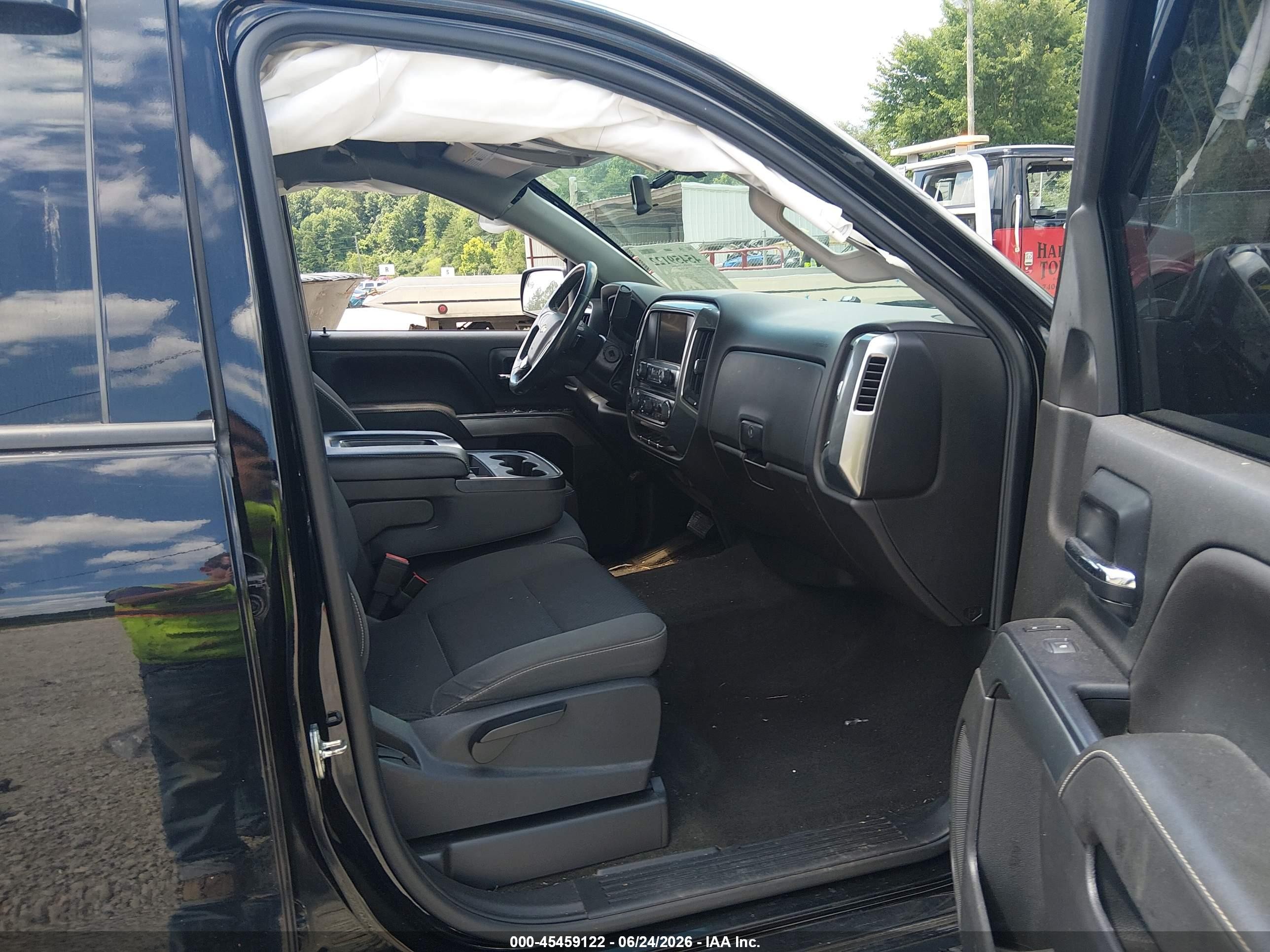 2014 Chevrolet Silverado 1500 Lt Черный vin: 1GCVKRECXEZ314703