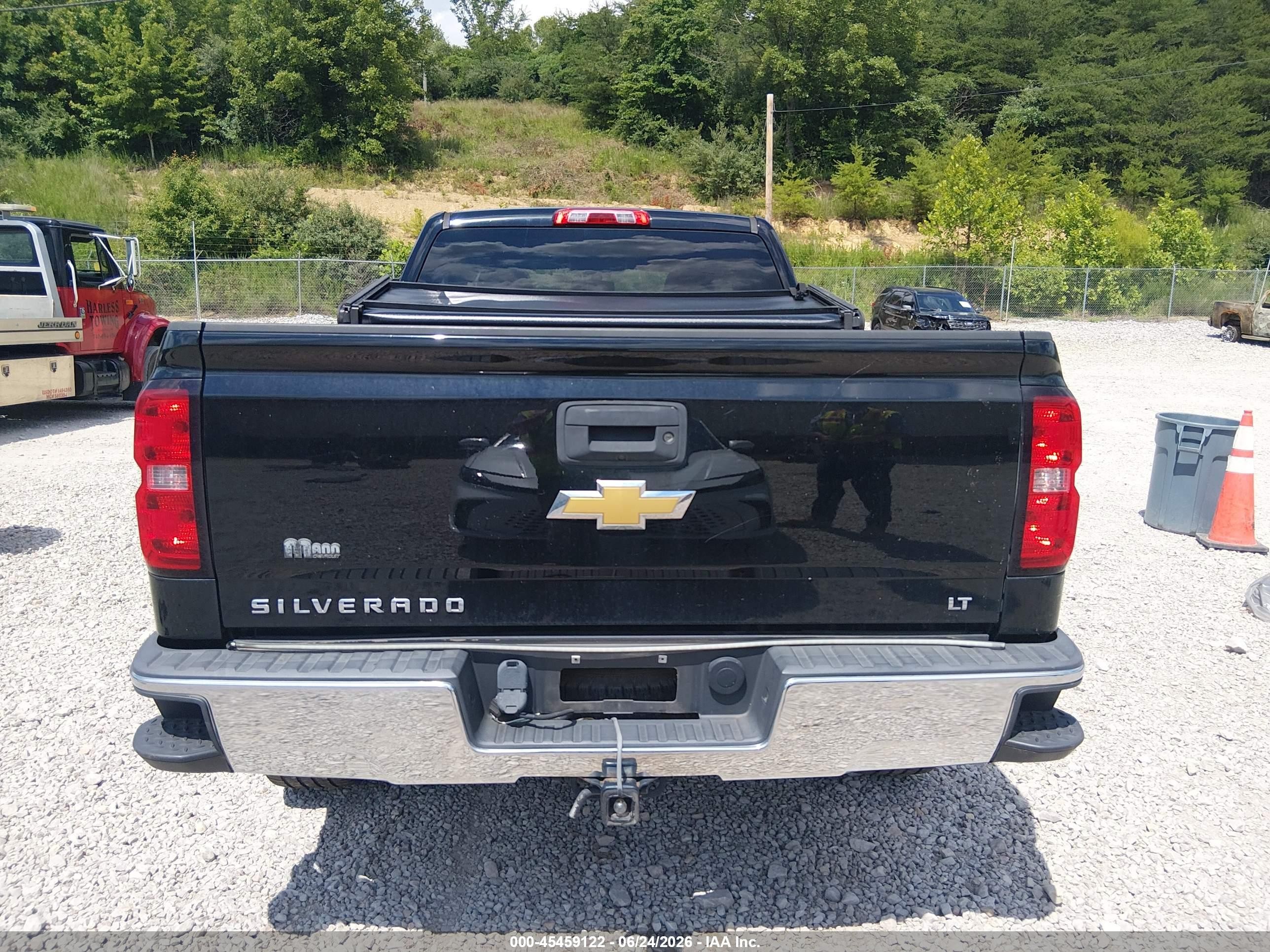 2014 Chevrolet Silverado 1500 Lt Черный vin: 1GCVKRECXEZ314703