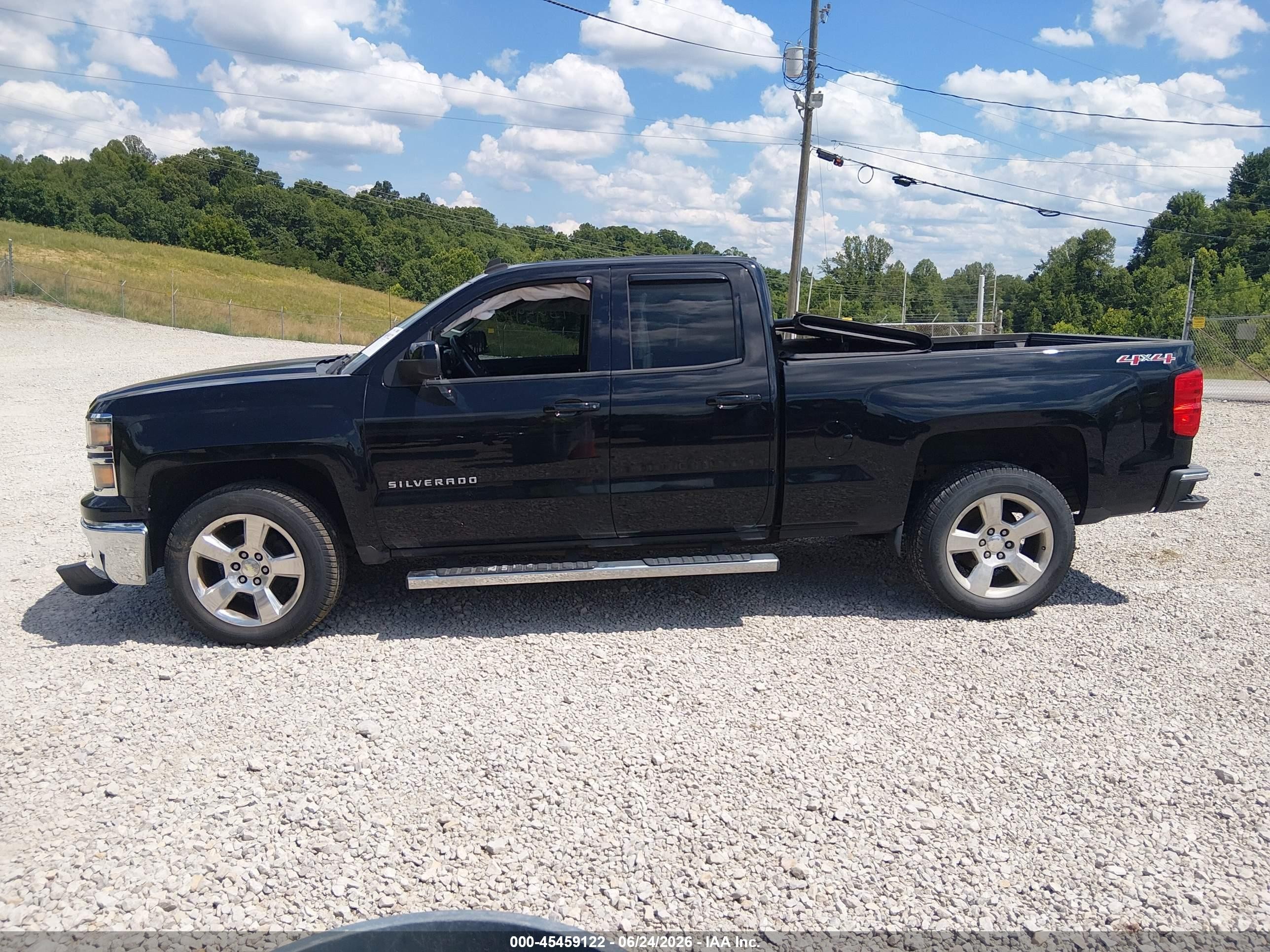 2014 Chevrolet Silverado 1500 Lt Черный vin: 1GCVKRECXEZ314703