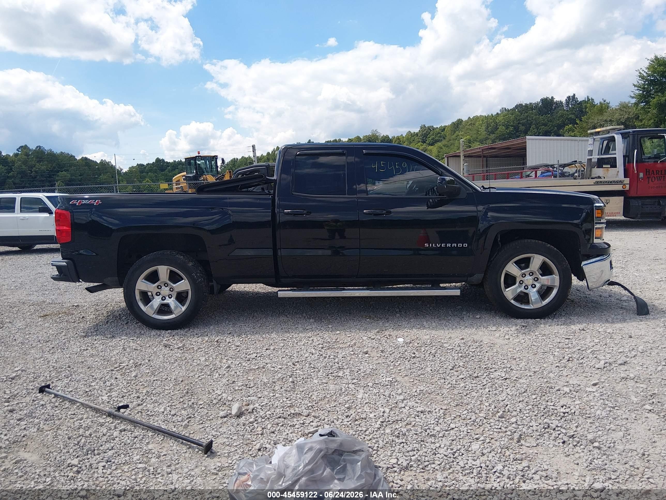 2014 Chevrolet Silverado 1500 Lt Черный vin: 1GCVKRECXEZ314703