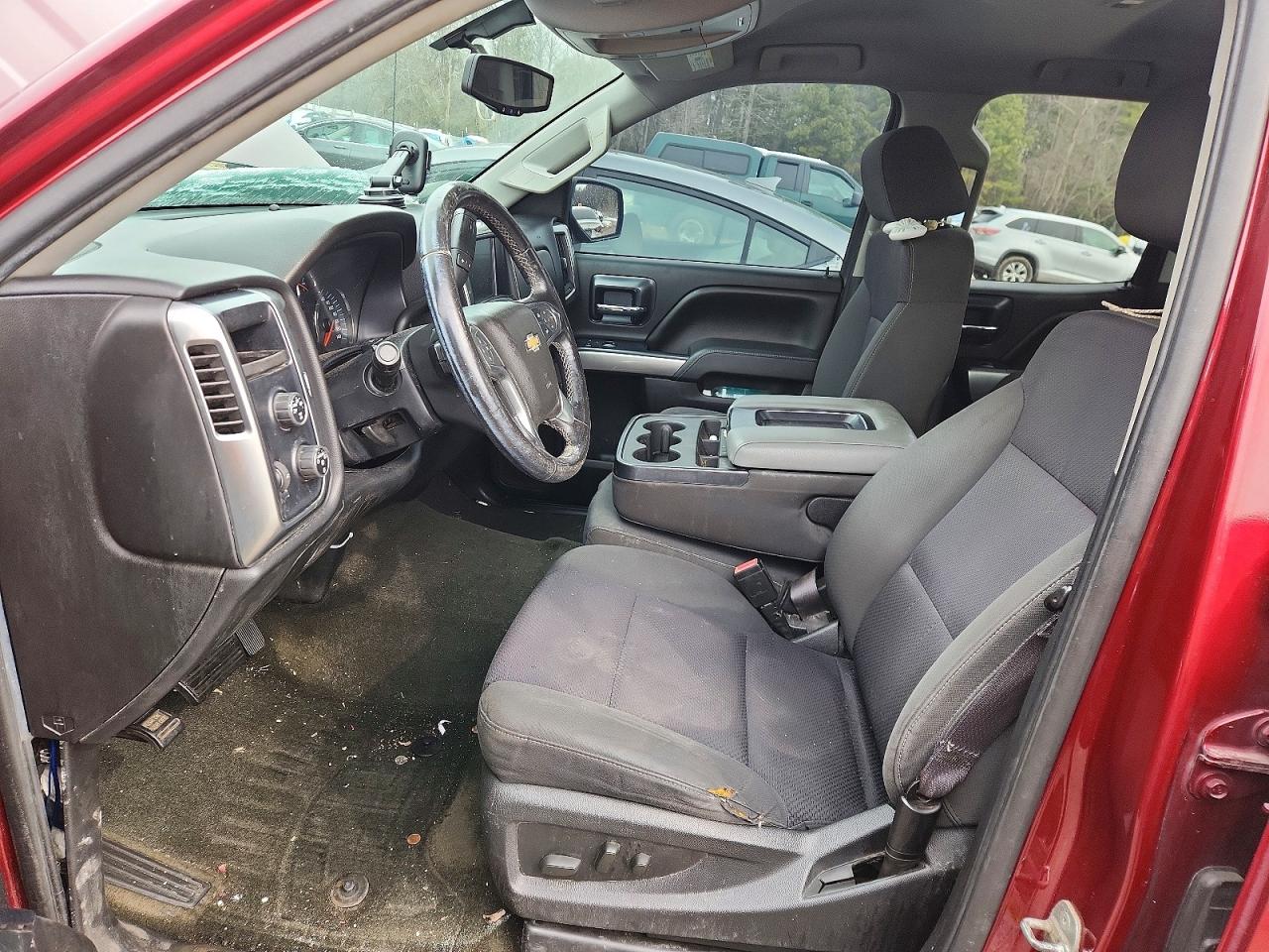 2015 Chevrolet Silverado K1500 Lt Red vin: 1GCVKRECXFZ178381
