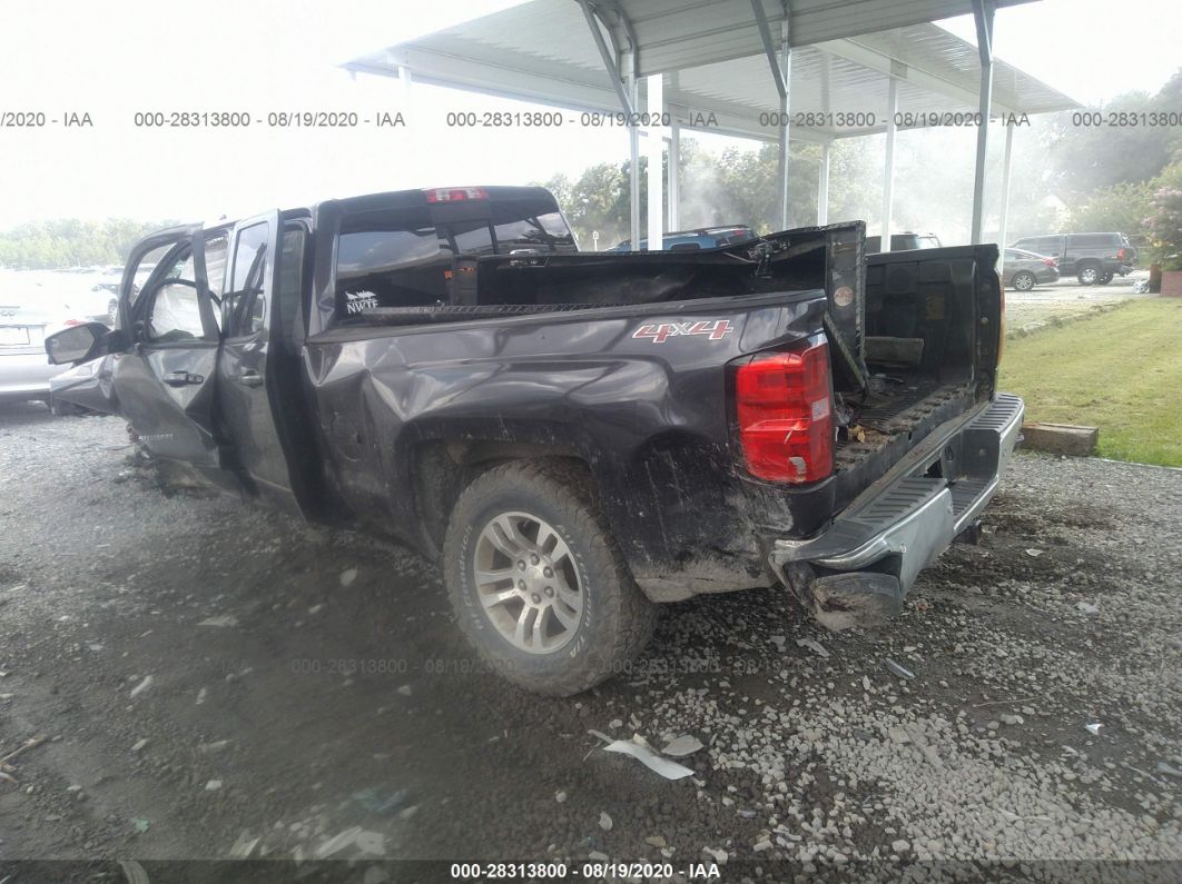 2015 Chevrolet Silverado 1500 Lt Gray vin: 1GCVKRECXFZ218085