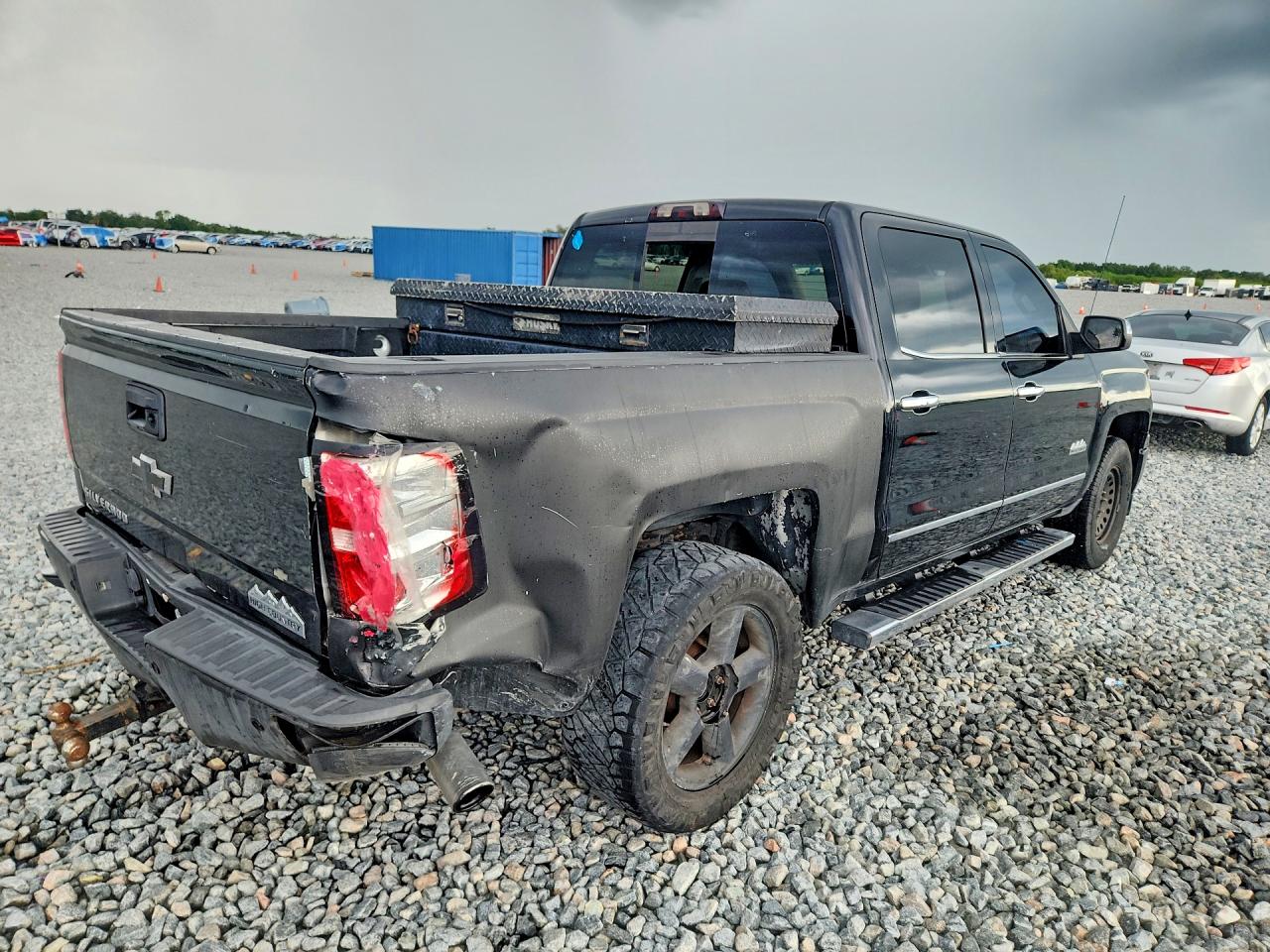 2015 Chevrolet Silverado K1500 Lt Black vin: 1GCVKRECXFZ218085