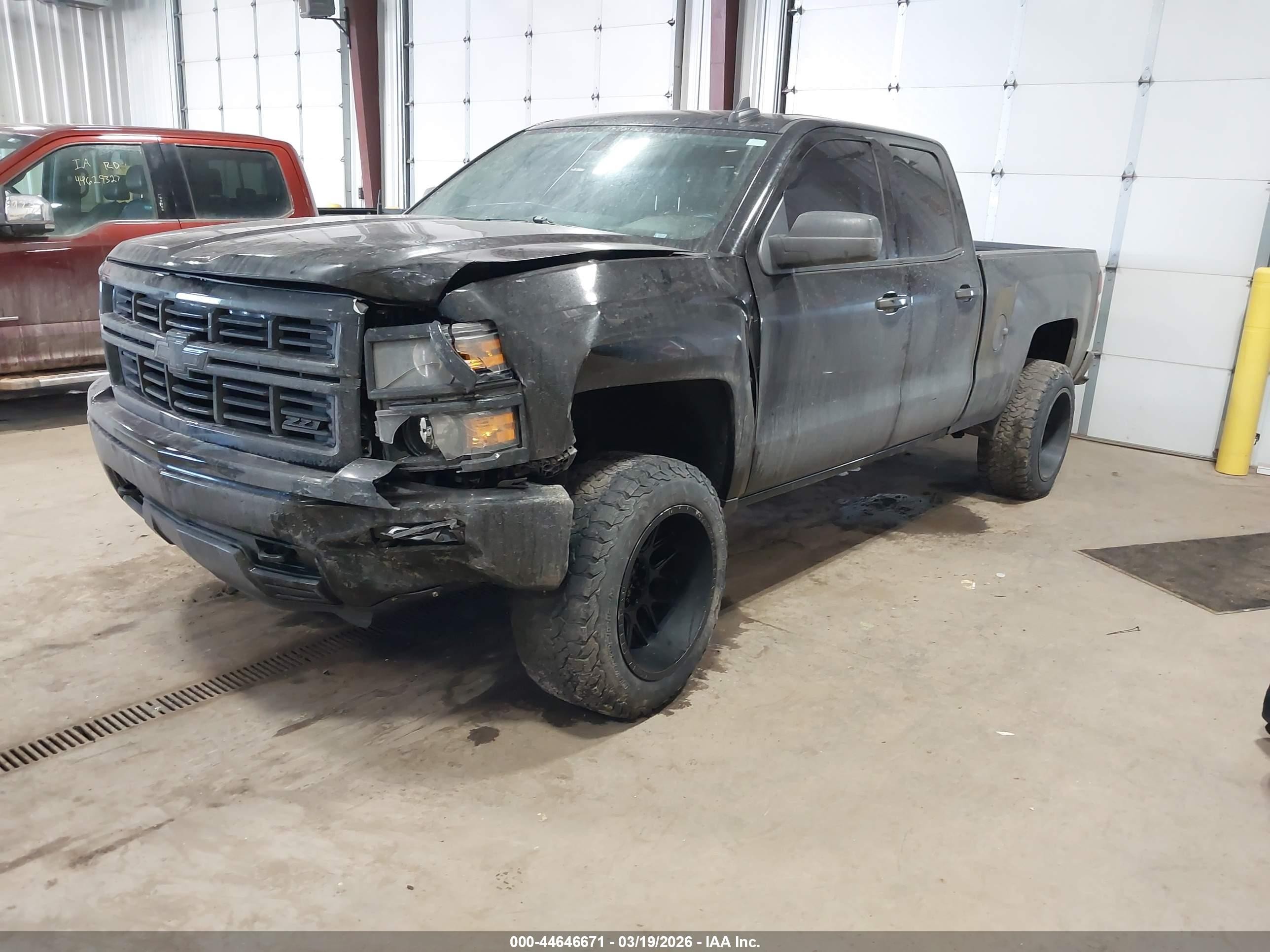 2015 Chevrolet Silverado 1500 2lt Черный vin: 1GCVKRECXFZ316095