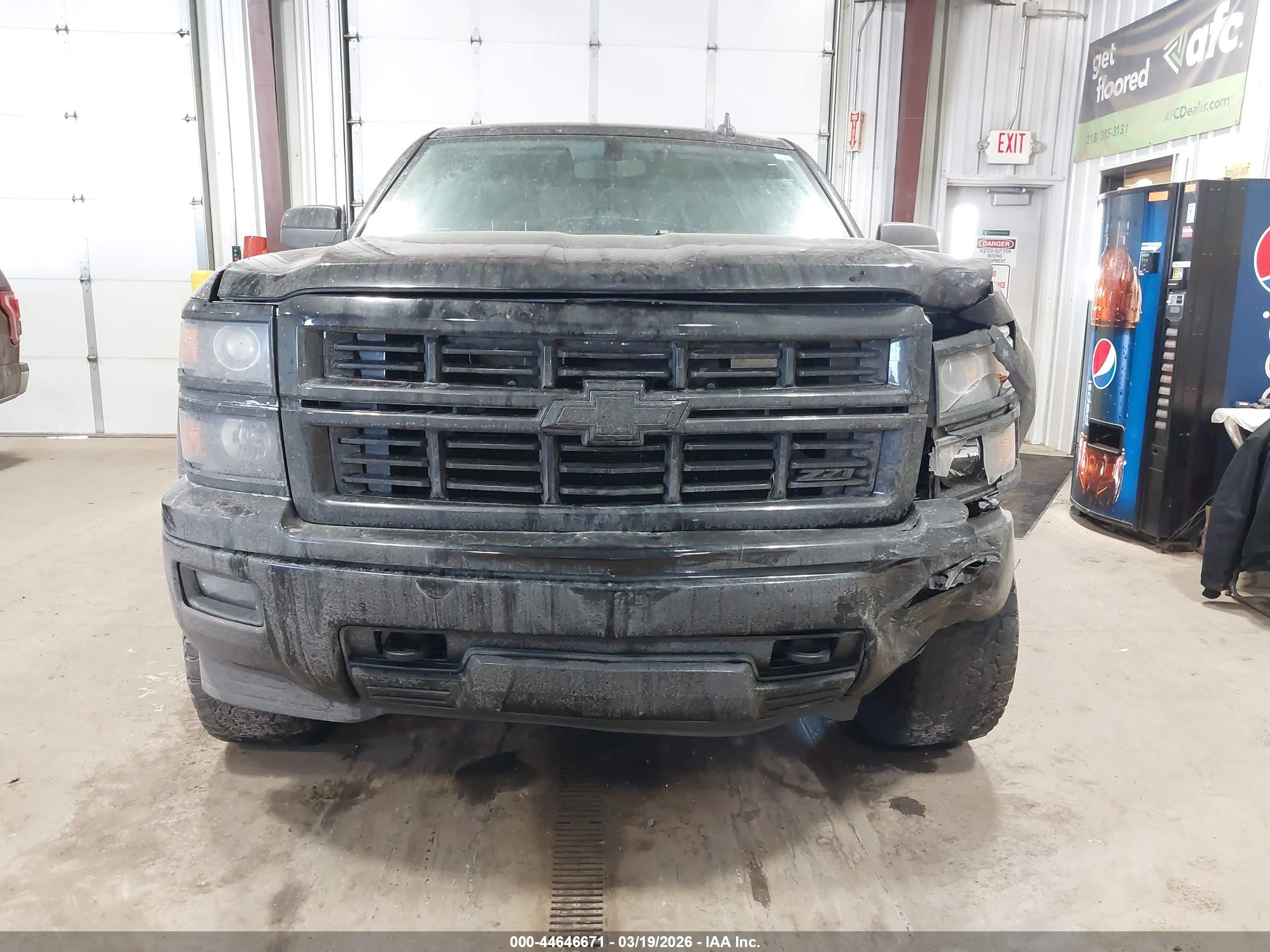 2015 Chevrolet Silverado 1500 2lt Черный vin: 1GCVKRECXFZ316095