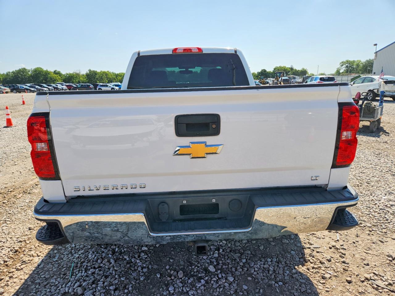 2015 Chevrolet Silverado K1500 Lt Белый vin: 1GCVKRECXFZ344348