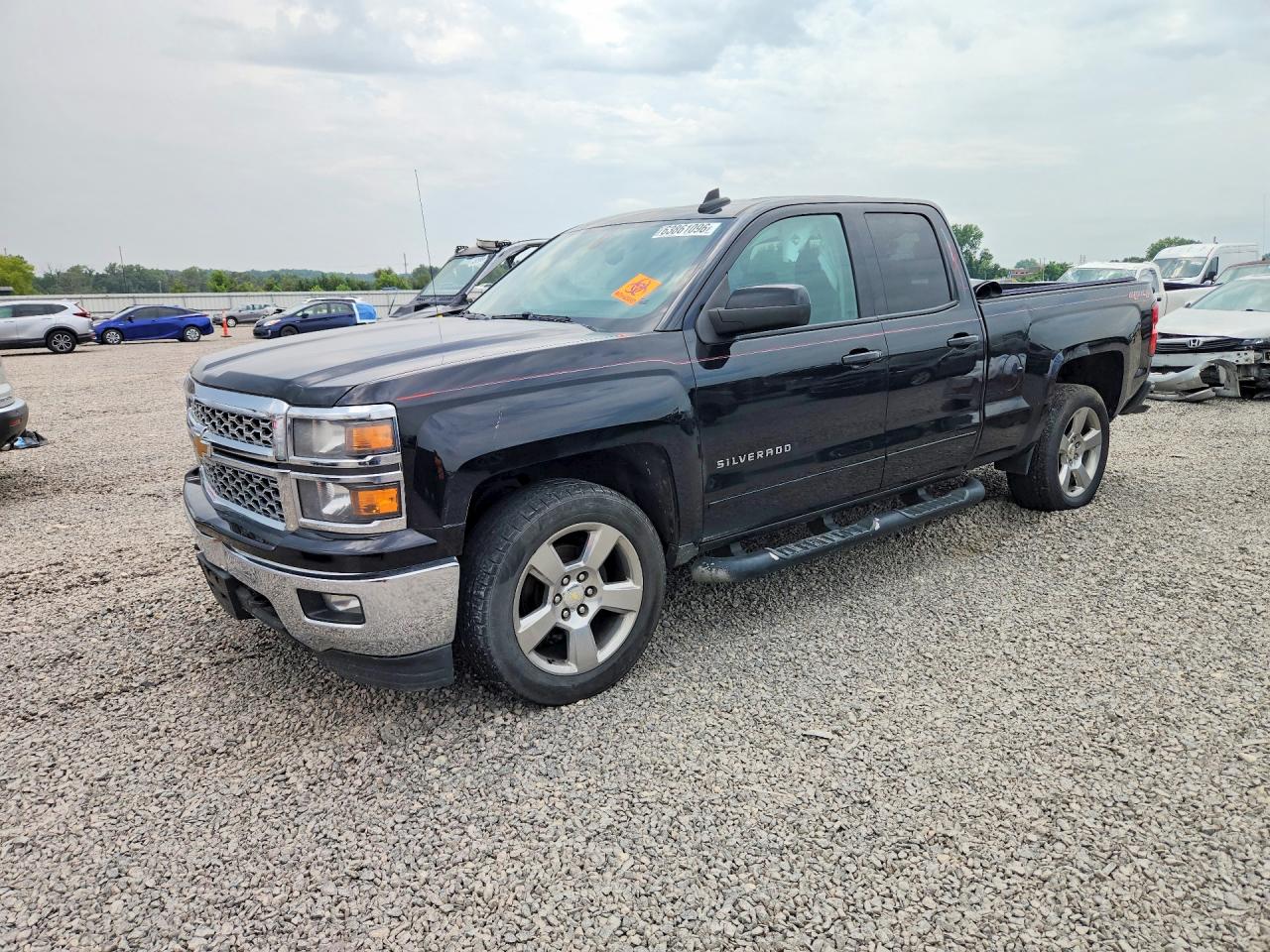 2015 Chevrolet Silverado K1500 Lt Black vin: 1GCVKRECXFZ351400