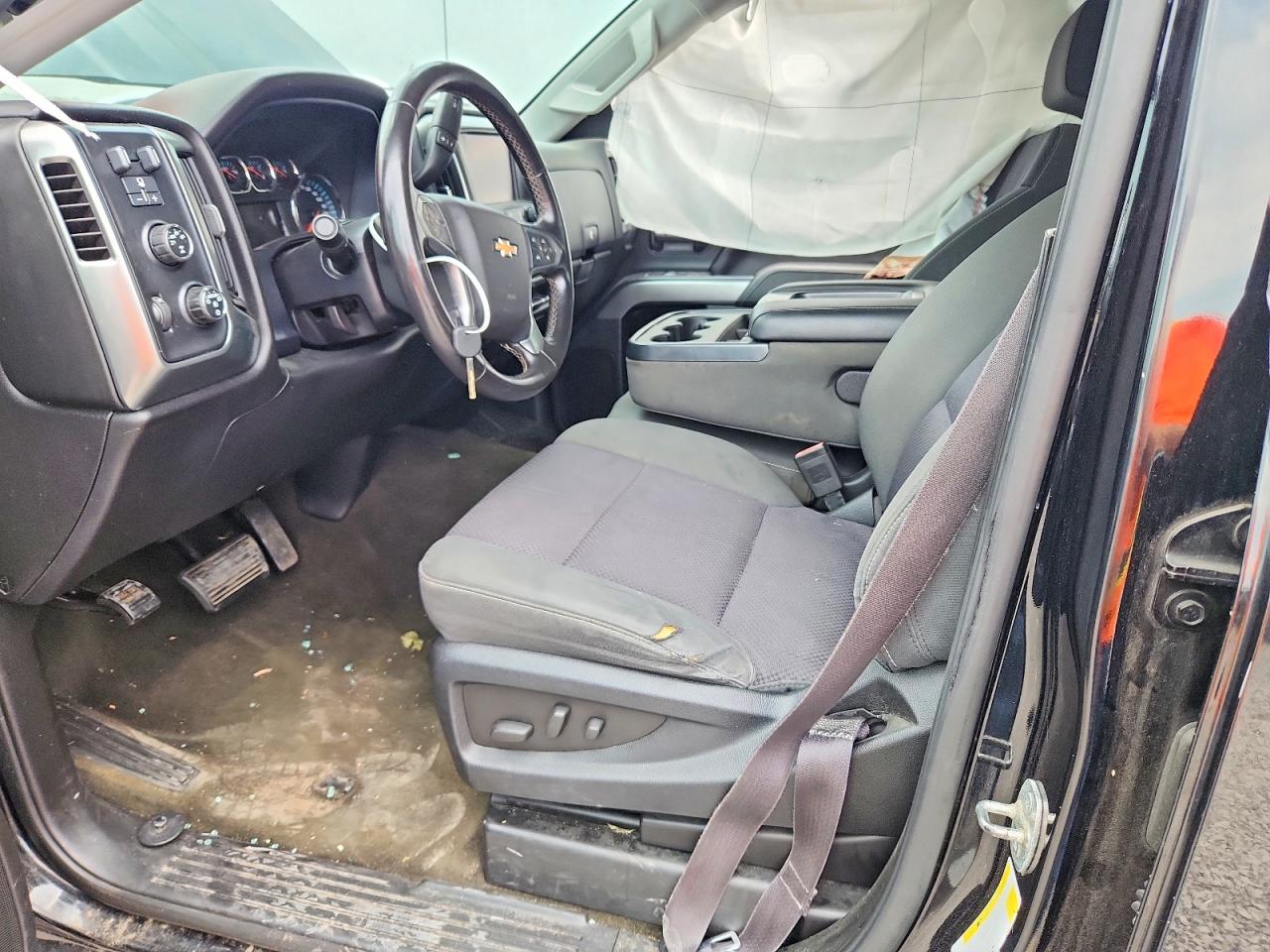 2015 Chevrolet Silverado K1500 Lt Black vin: 1GCVKRECXFZ351400