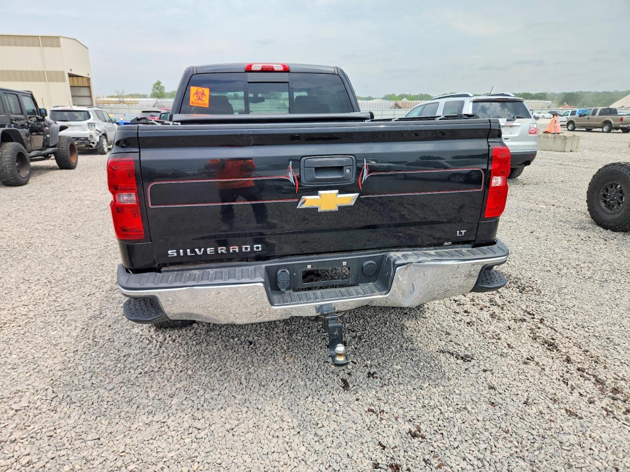 2015 Chevrolet Silverado K1500 Lt Black vin: 1GCVKRECXFZ351400