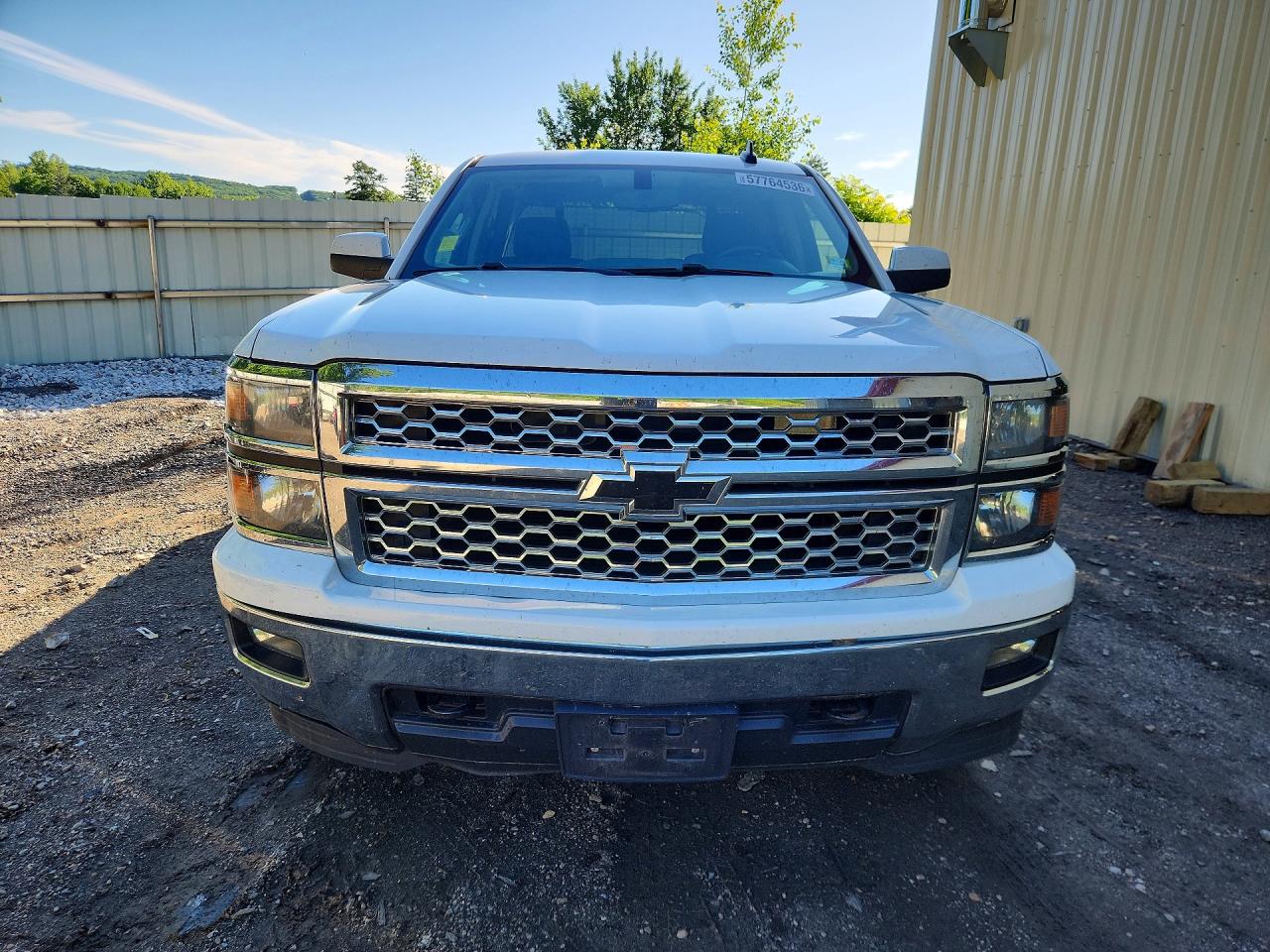 2015 Chevrolet Silverado K1500 Lt White vin: 1GCVKRECXFZ357794