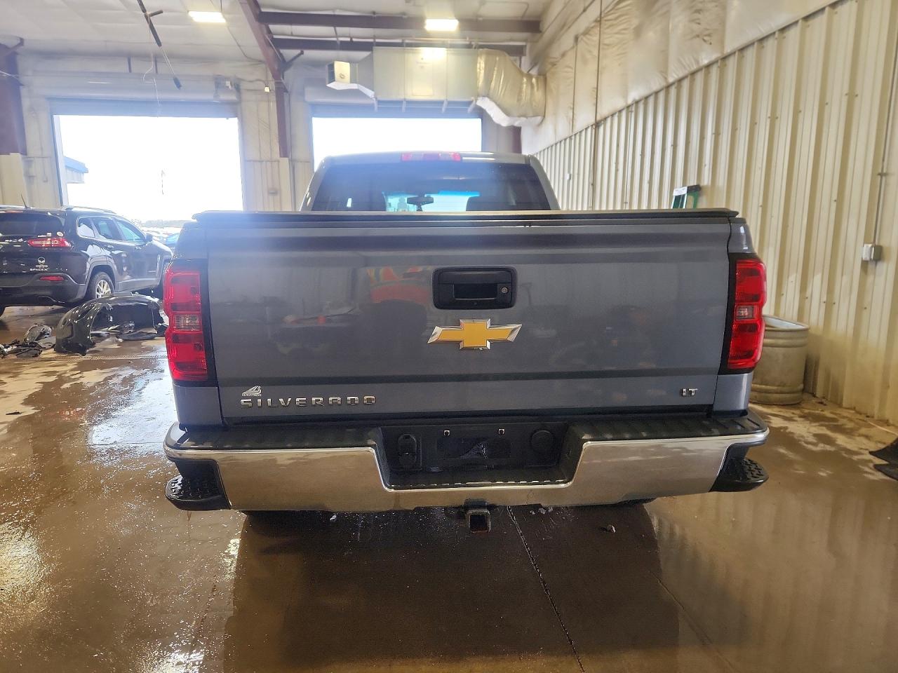 2015 Chevrolet Silverado K1500 Lt Gray vin: 1GCVKRECXFZ401518