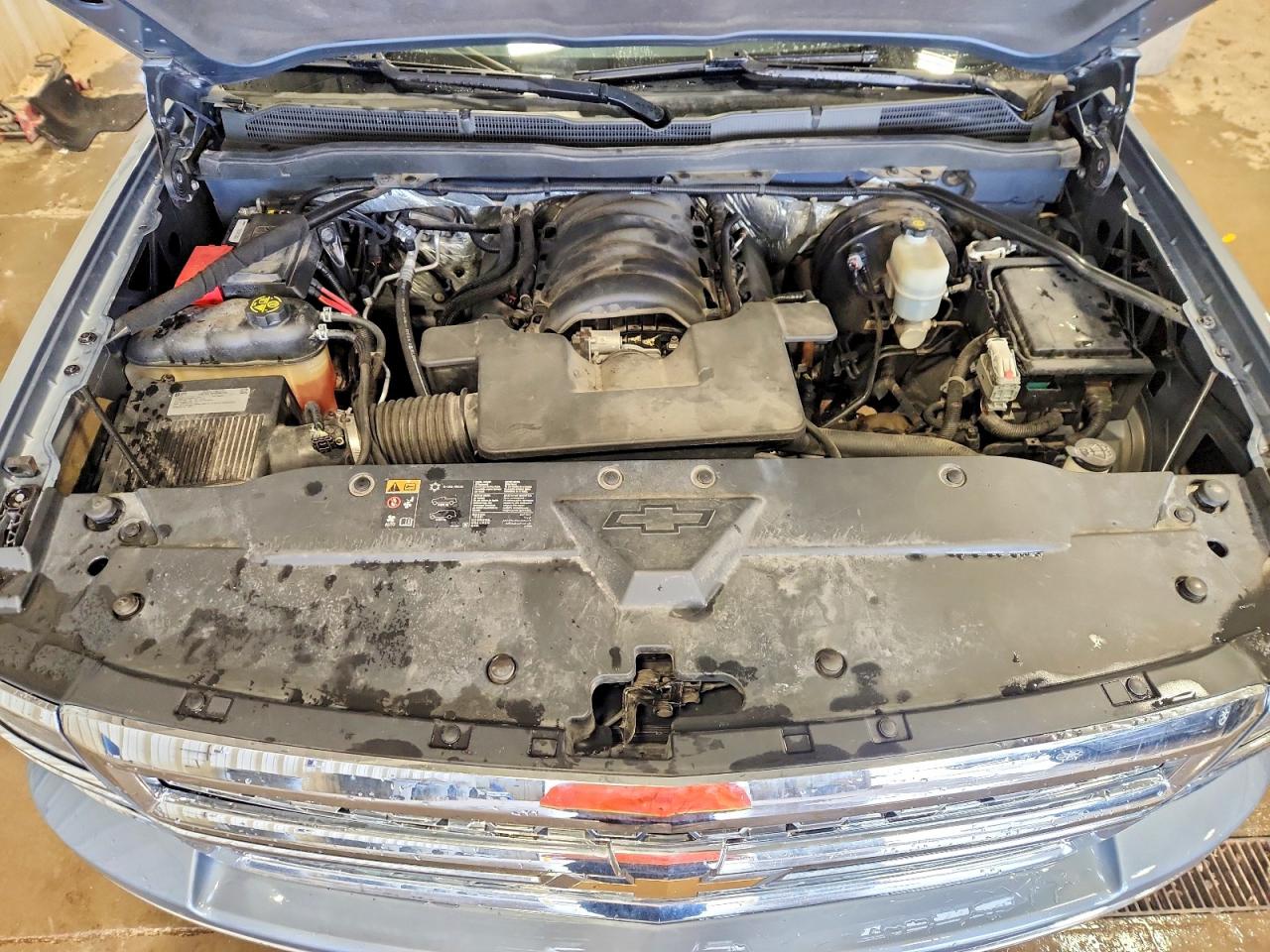 2015 Chevrolet Silverado K1500 Lt Gray vin: 1GCVKRECXFZ401518