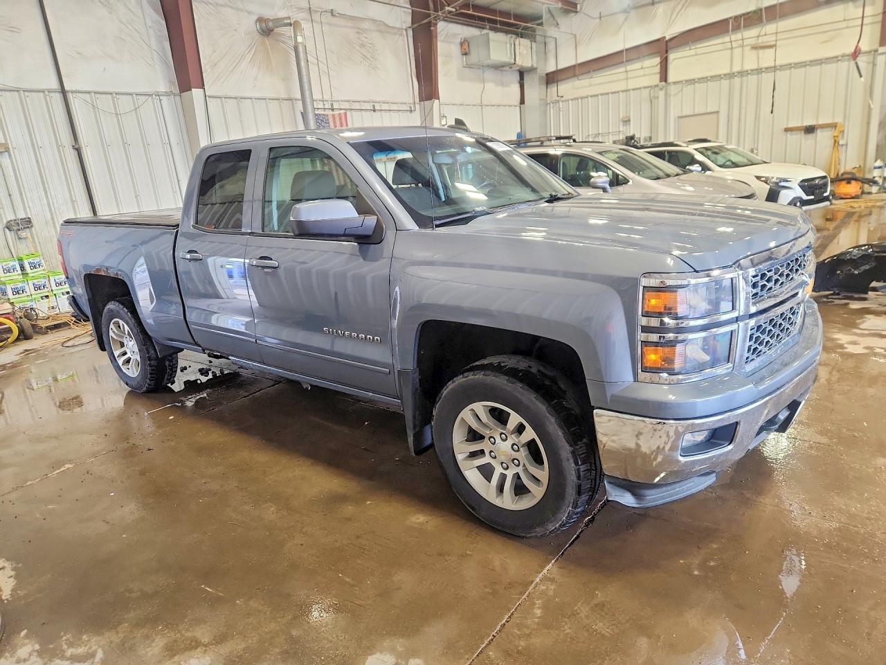 2015 Chevrolet Silverado K1500 Lt Gray vin: 1GCVKRECXFZ401518