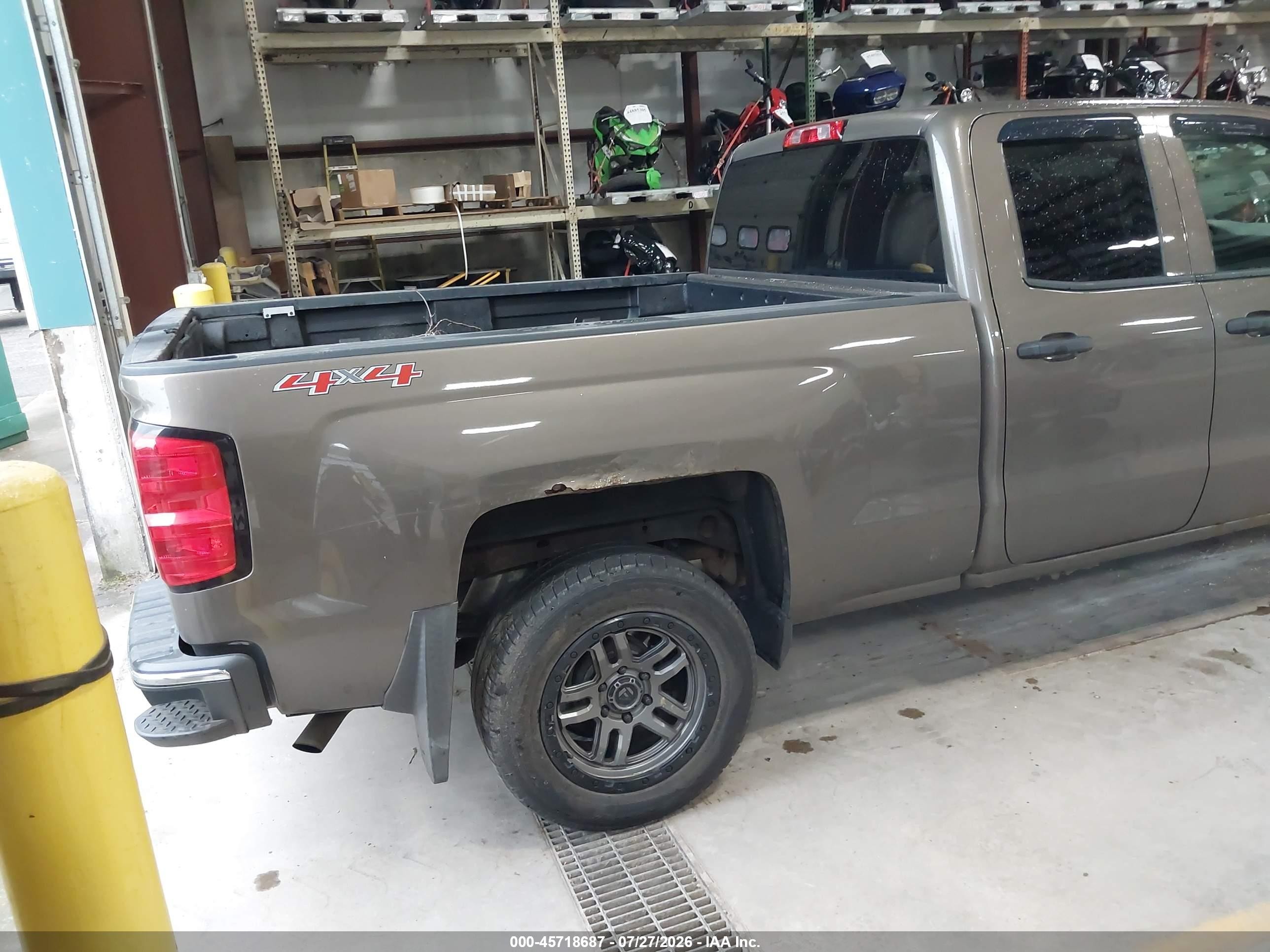 2014 Chevrolet Silverado 1500 Lt Коричневый vin: 1GCVKREH0EZ152799