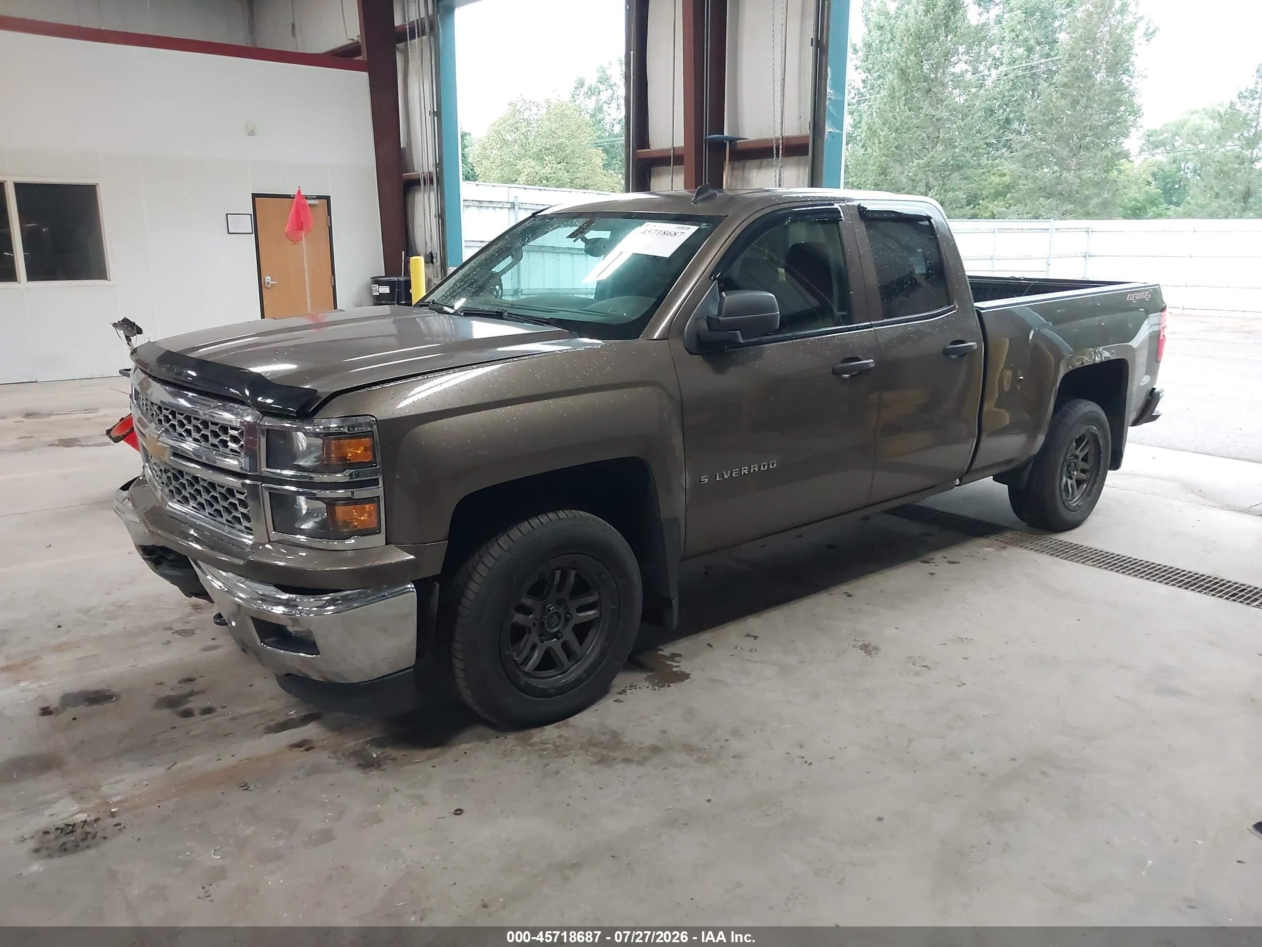 2014 Chevrolet Silverado 1500 Lt Коричневый vin: 1GCVKREH0EZ152799