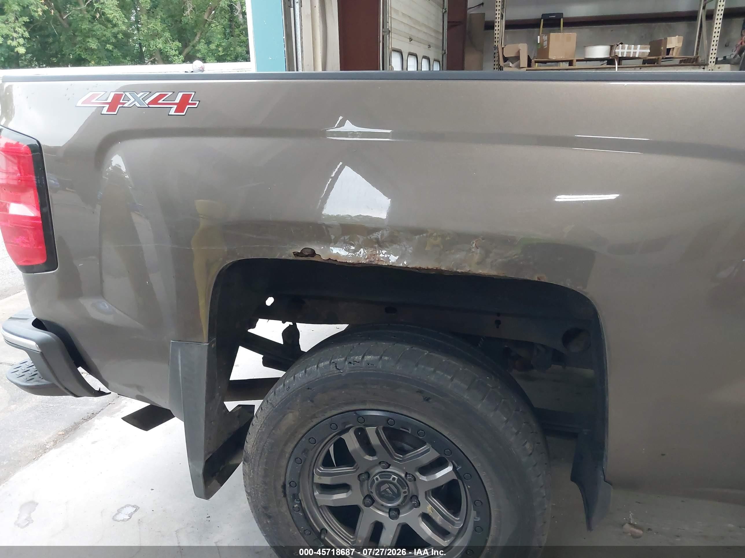 2014 Chevrolet Silverado 1500 Lt Коричневый vin: 1GCVKREH0EZ152799