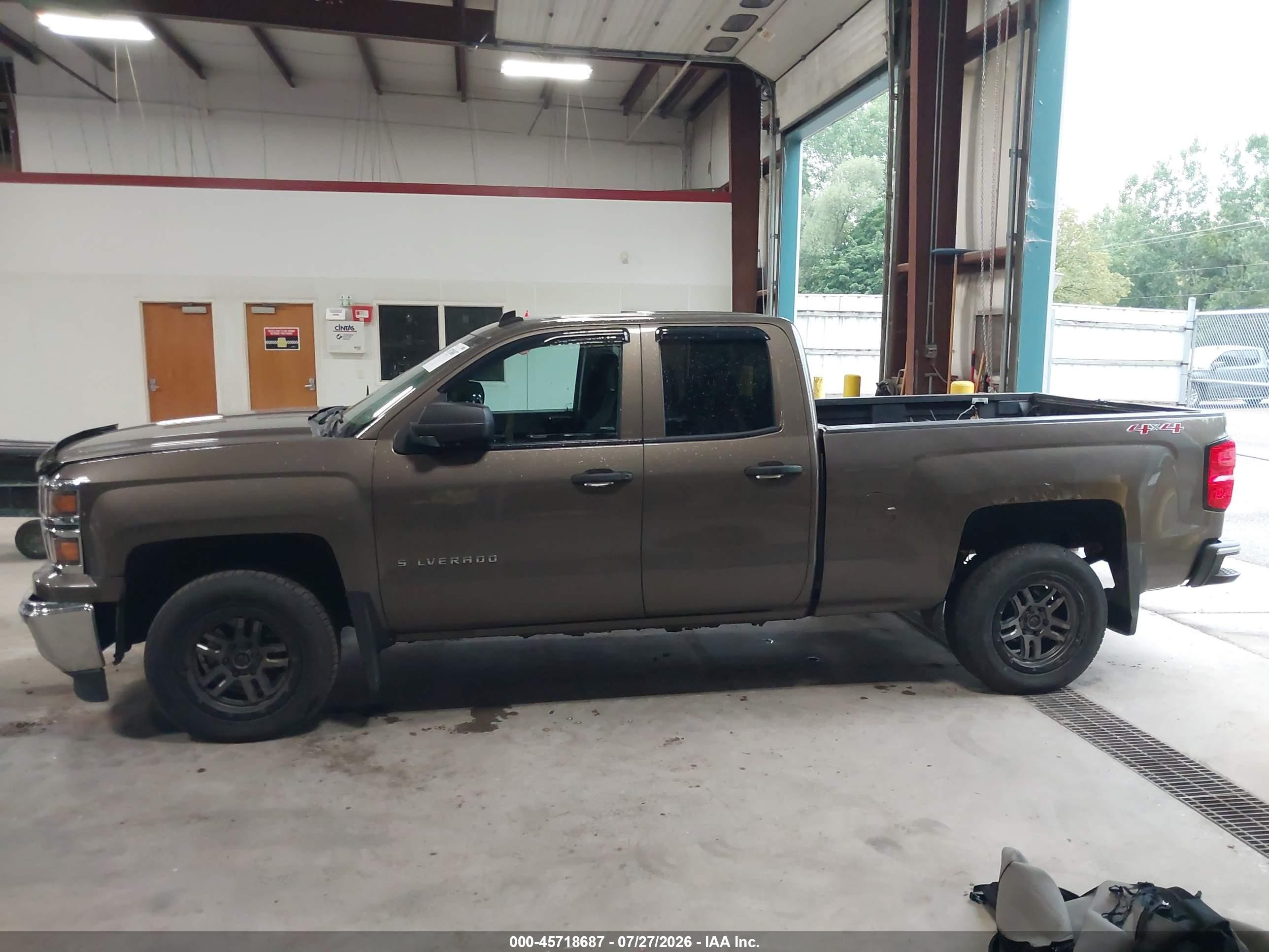 2014 Chevrolet Silverado 1500 Lt Коричневый vin: 1GCVKREH0EZ152799