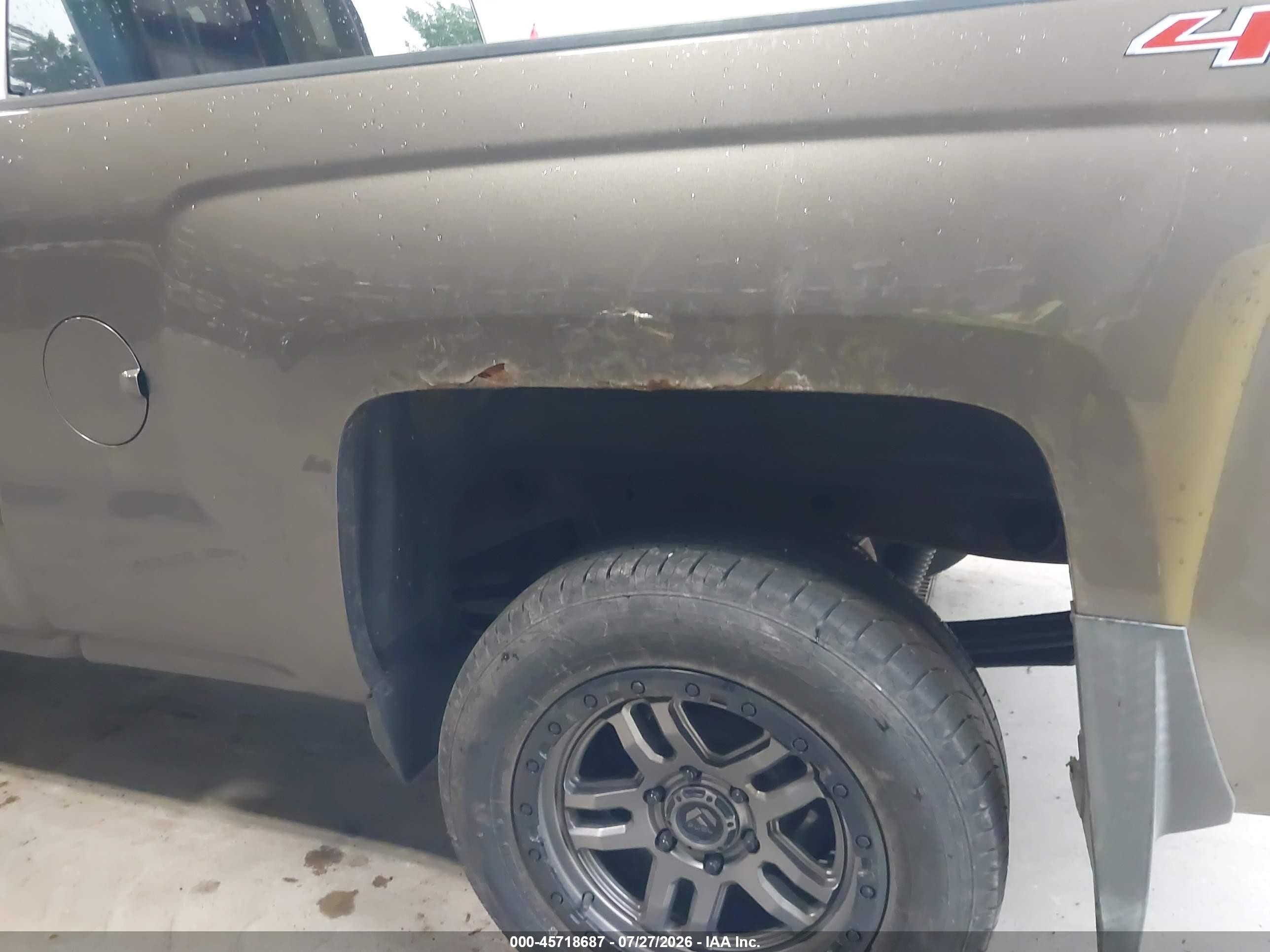 2014 Chevrolet Silverado 1500 Lt Коричневый vin: 1GCVKREH0EZ152799
