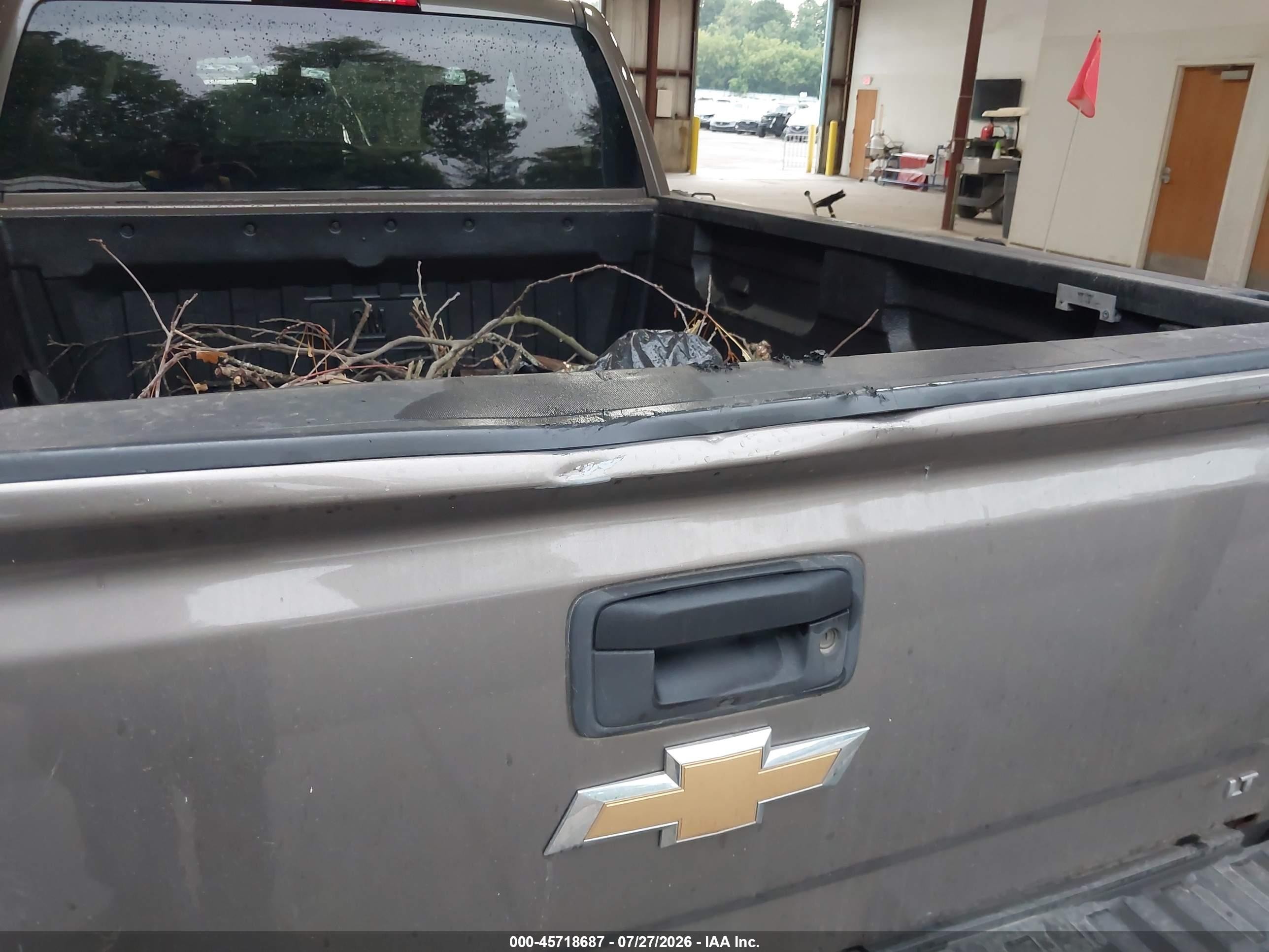 2014 Chevrolet Silverado 1500 Lt Коричневый vin: 1GCVKREH0EZ152799