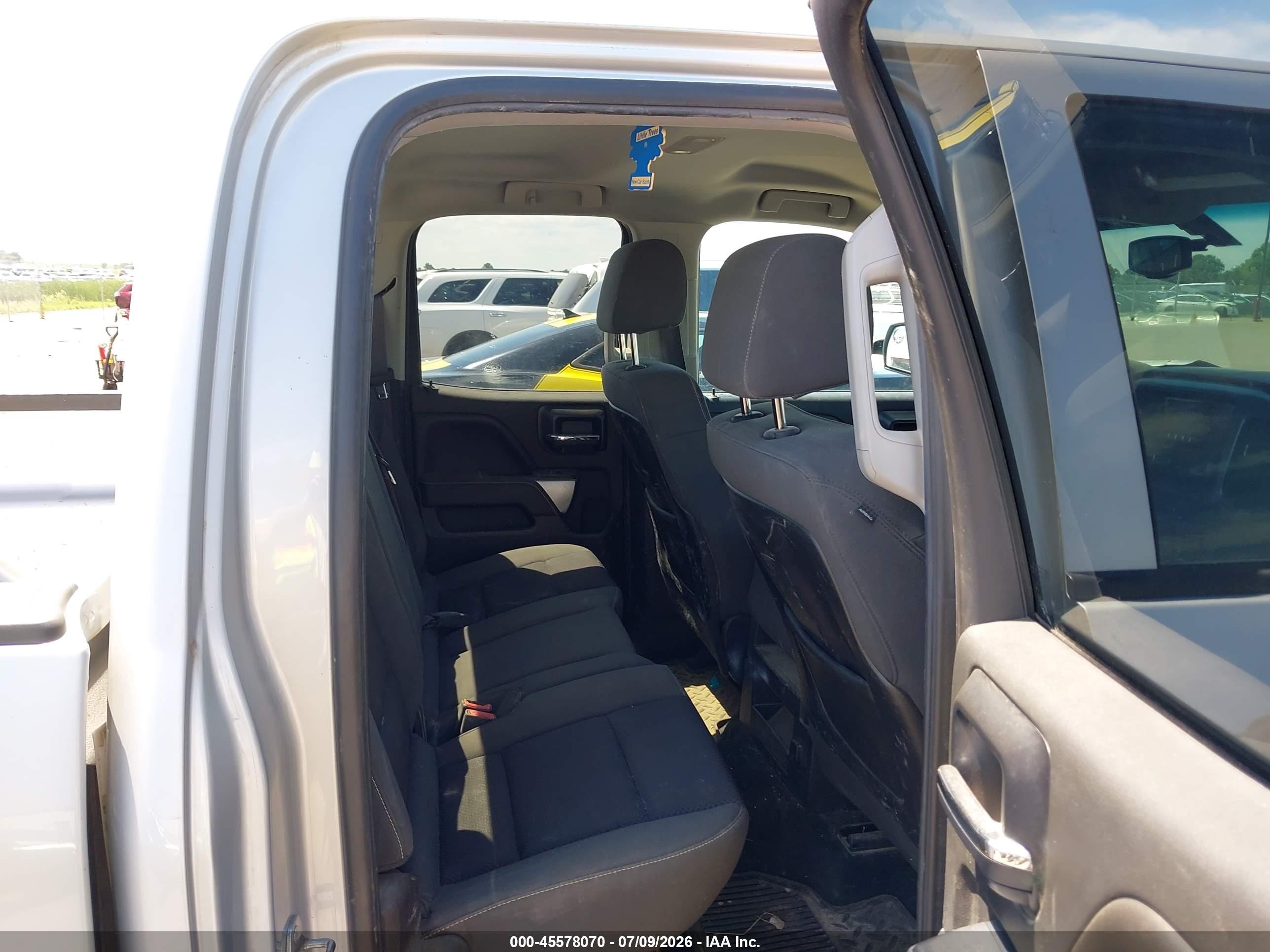 2014 Chevrolet Silverado 1500 Lt Silver vin: 1GCVKREH0EZ210880